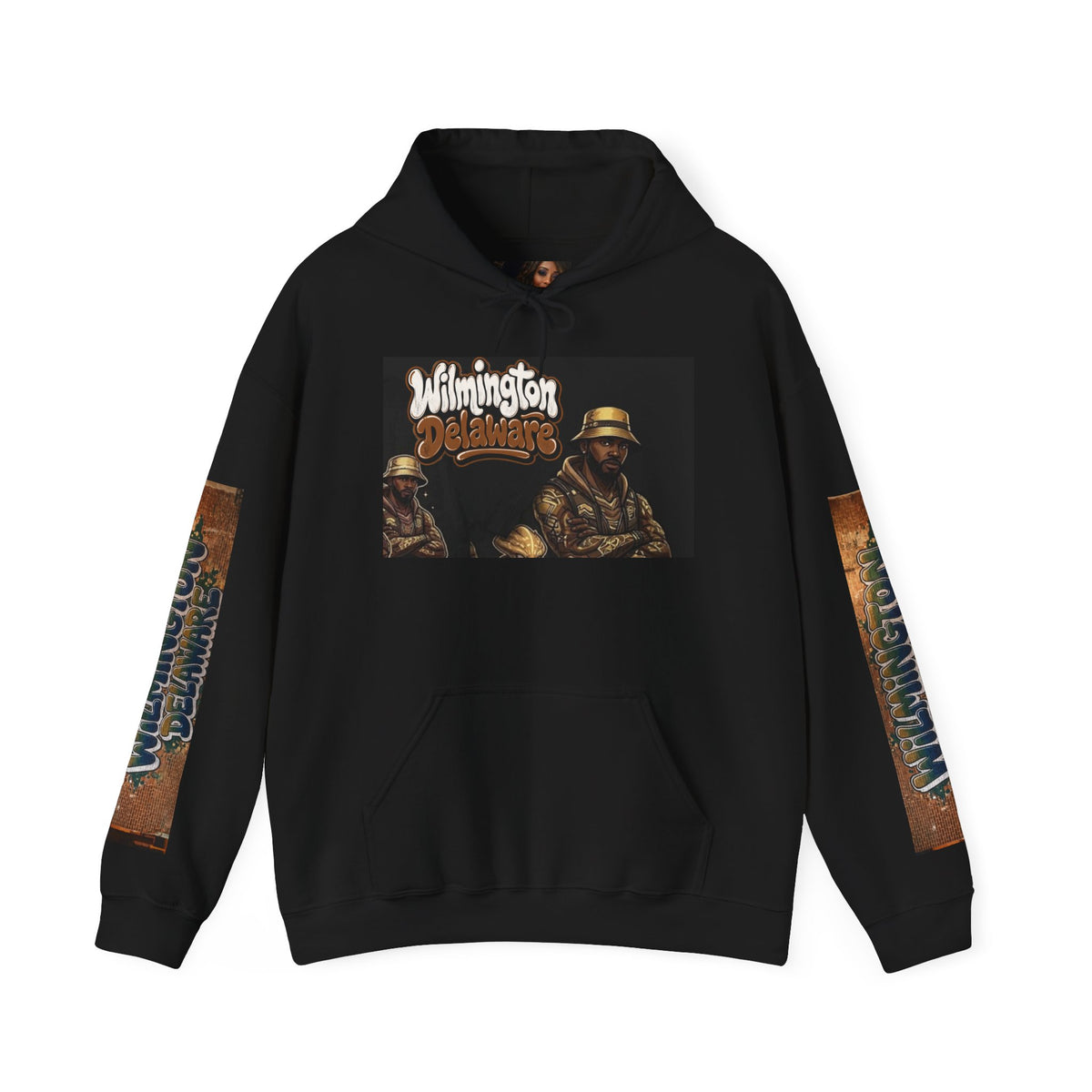 Wilmington Outlaws Western Skull Graphic Hoodie