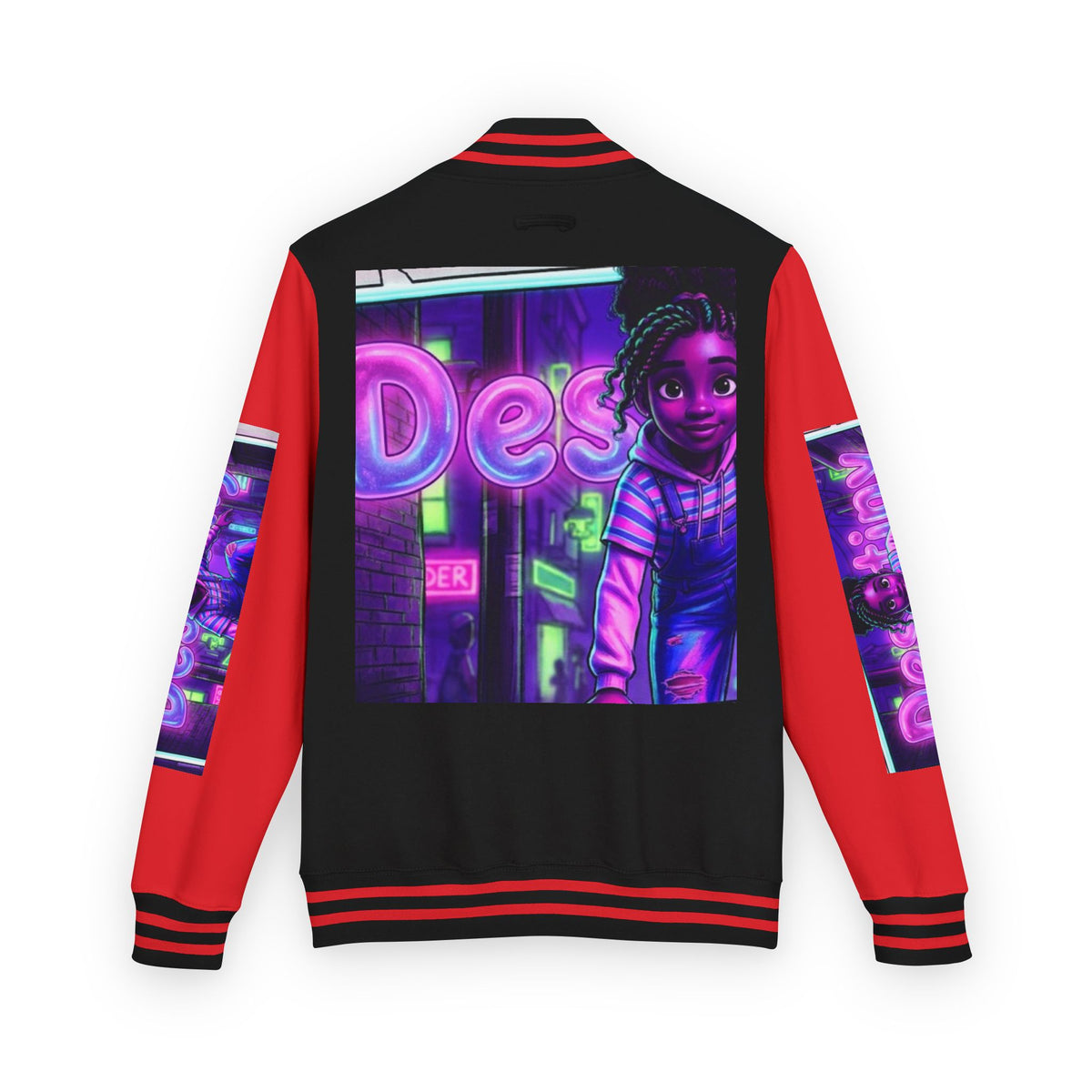 Retro Anime Letterman Jacket