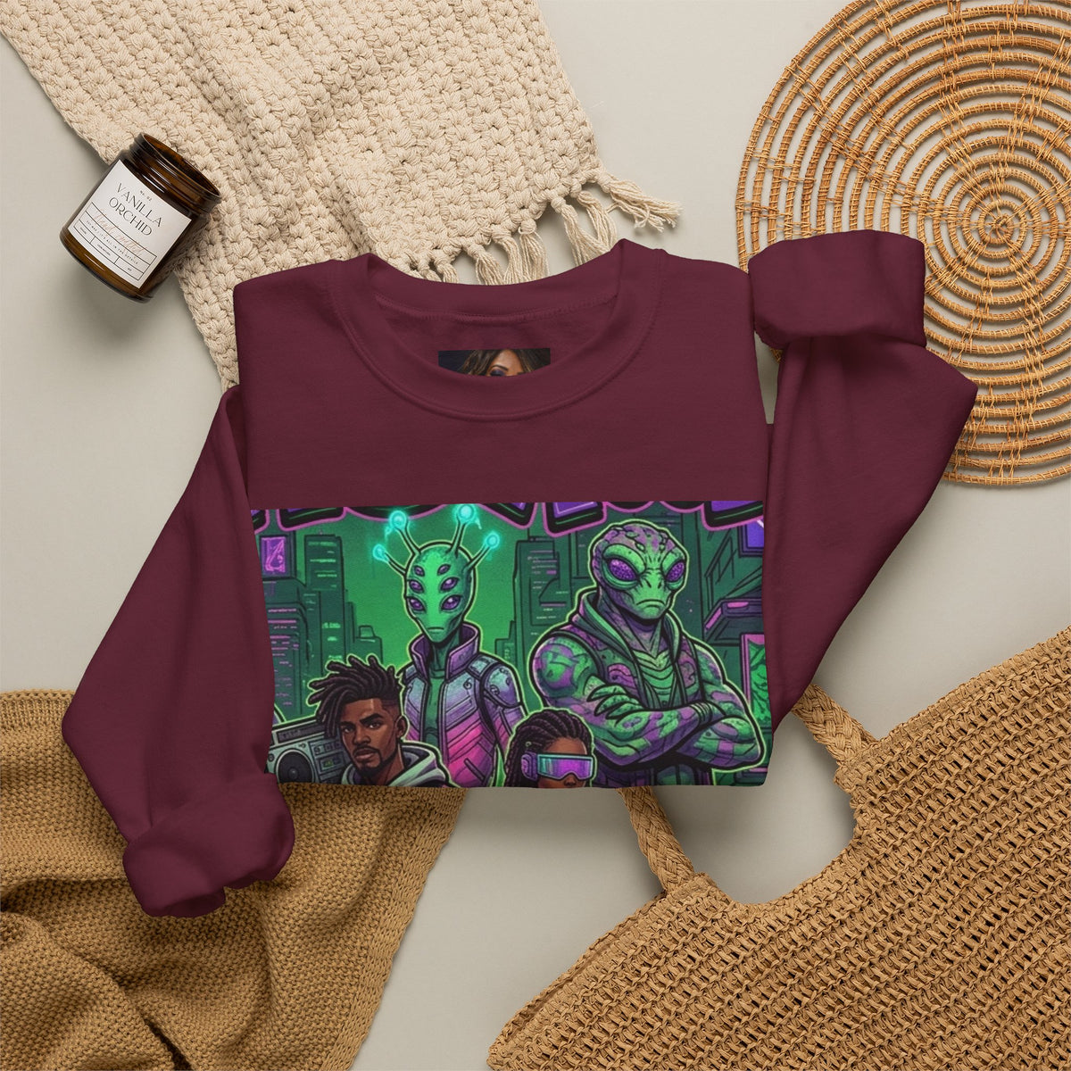 C H O O S Graphic Crewneck Sweatshirt