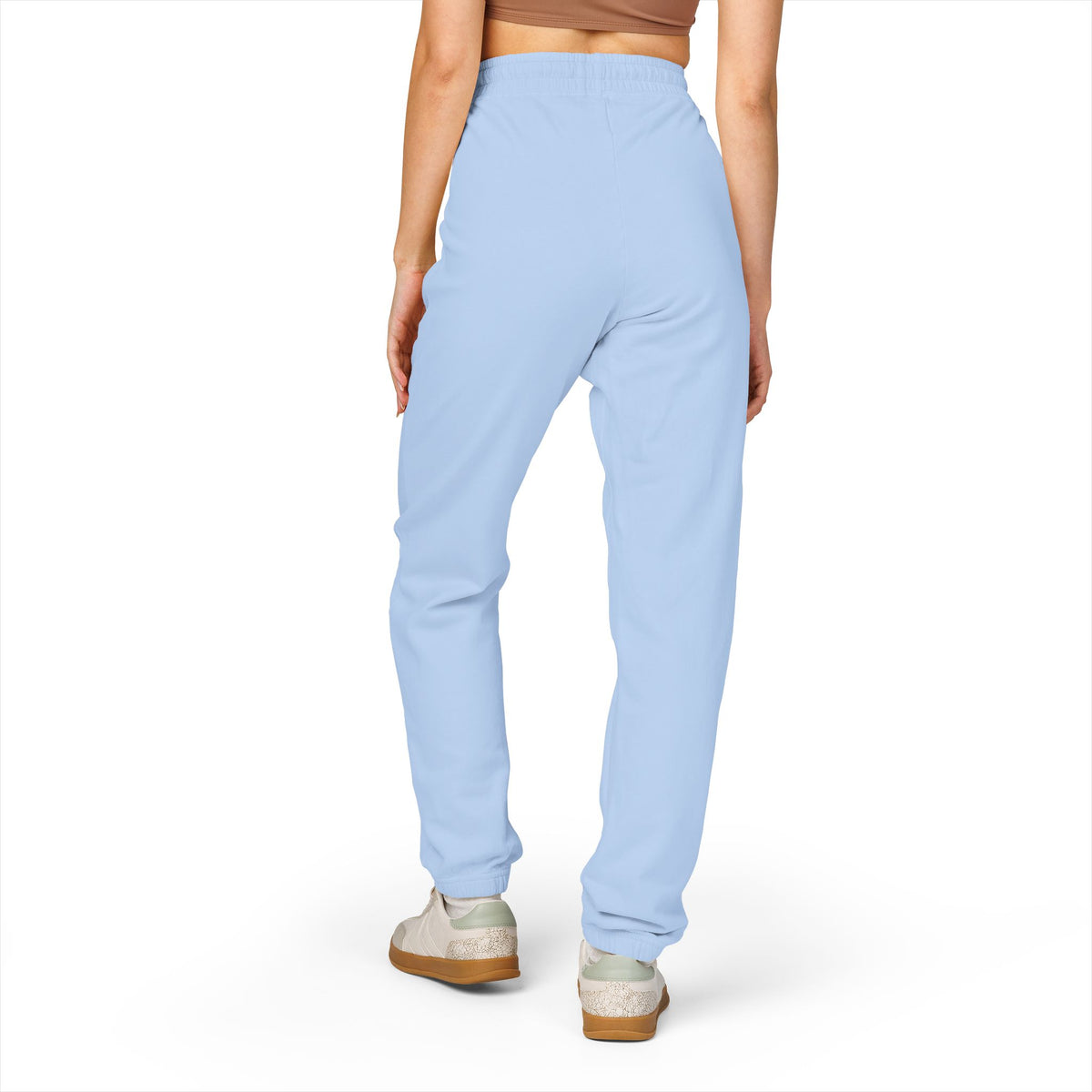 Distressed Graphic Fleece Sweatpants