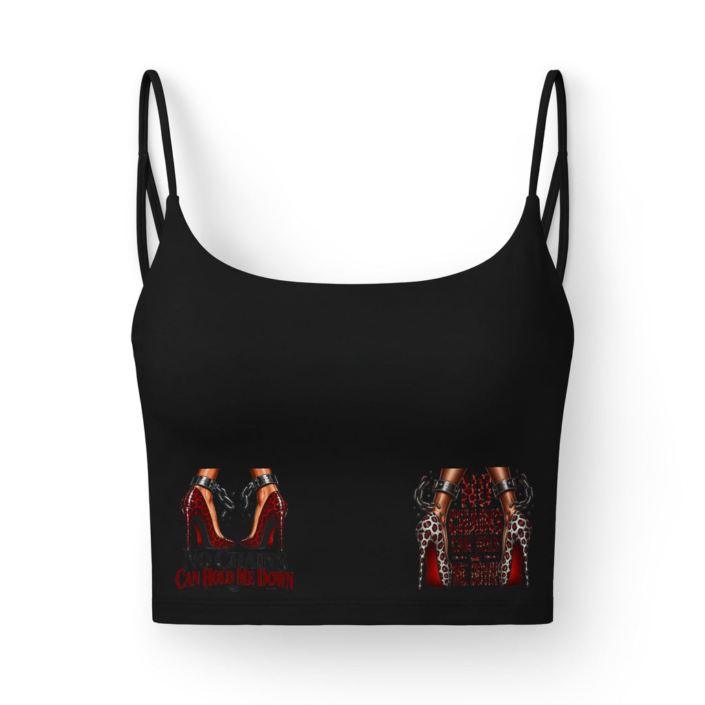 Women's Luxe Bra with Bold Red Leopard Print