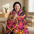 Glam Boss Babe Comforter — Leopard Crown, Makeup & Perfume Luxe Bedding