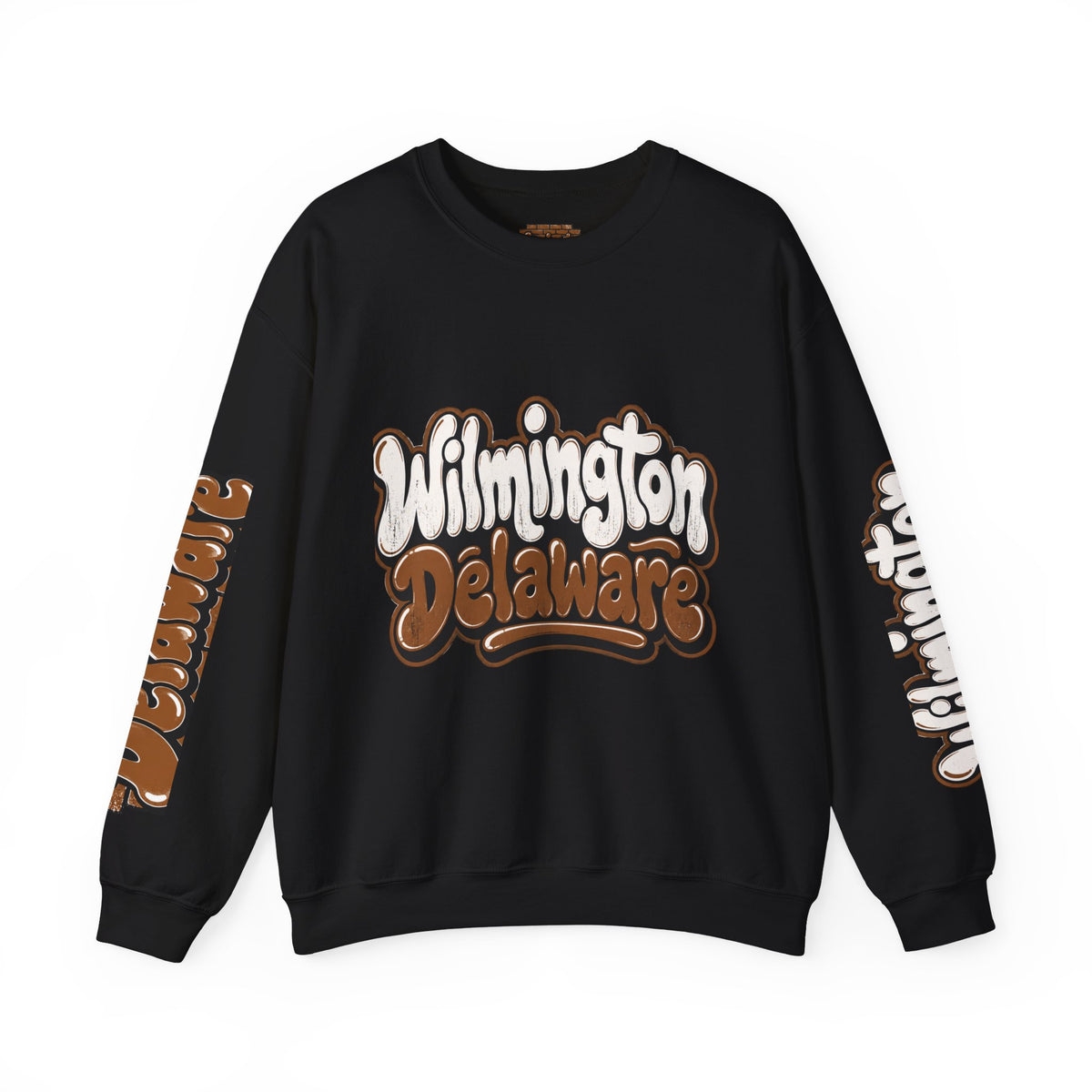 Wilmington Delaware Retro Graphic Sweatshirt