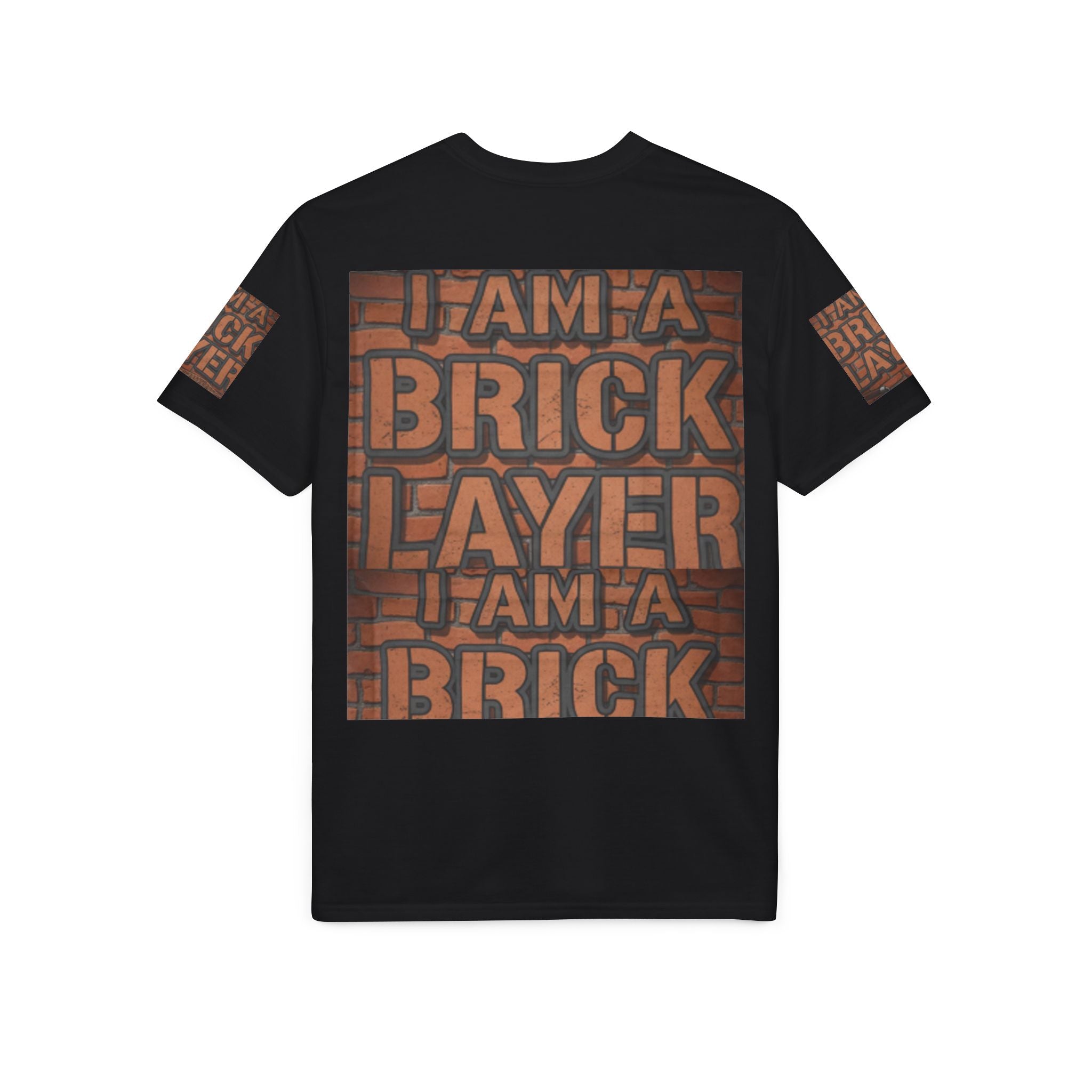 Bricklayer Graphic T-Shirt — "I Am a Bricklayer" Construction Worker Tee