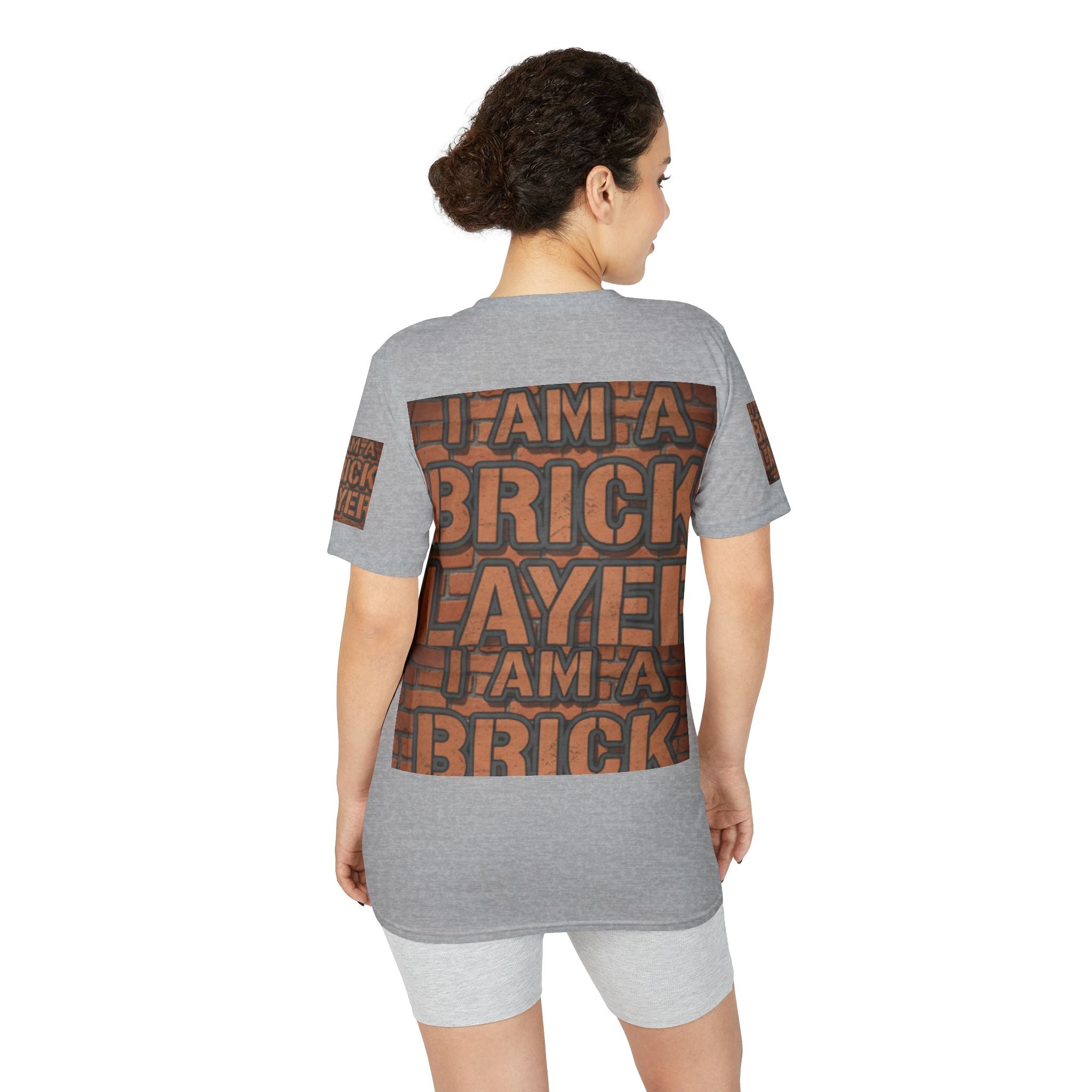 Bricklayer Graphic T-Shirt — "I Am a Bricklayer" Construction Worker Tee