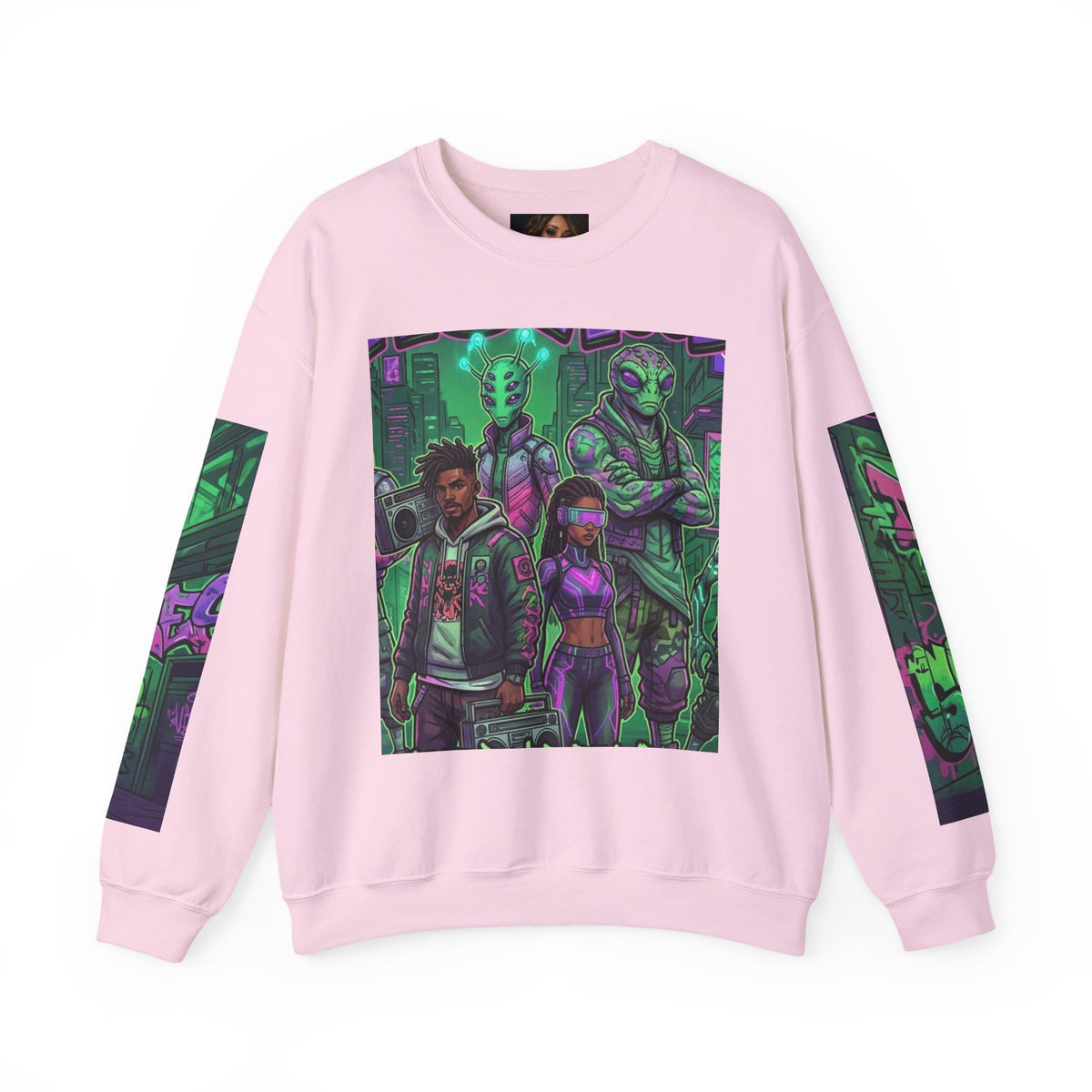 C H O O S Graphic Crewneck Sweatshirt