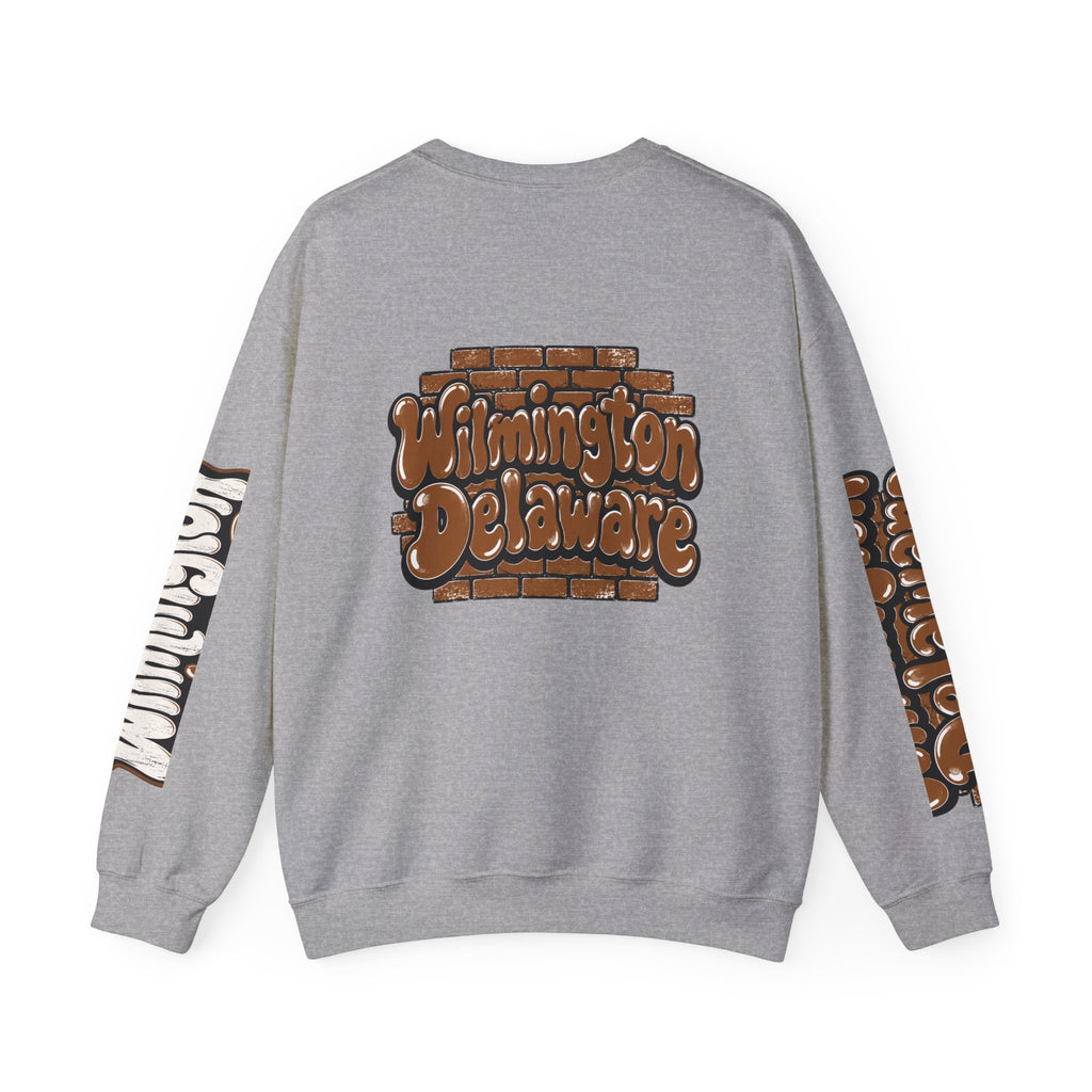 Wilmington Delaware Retro Graphic Sweatshirt