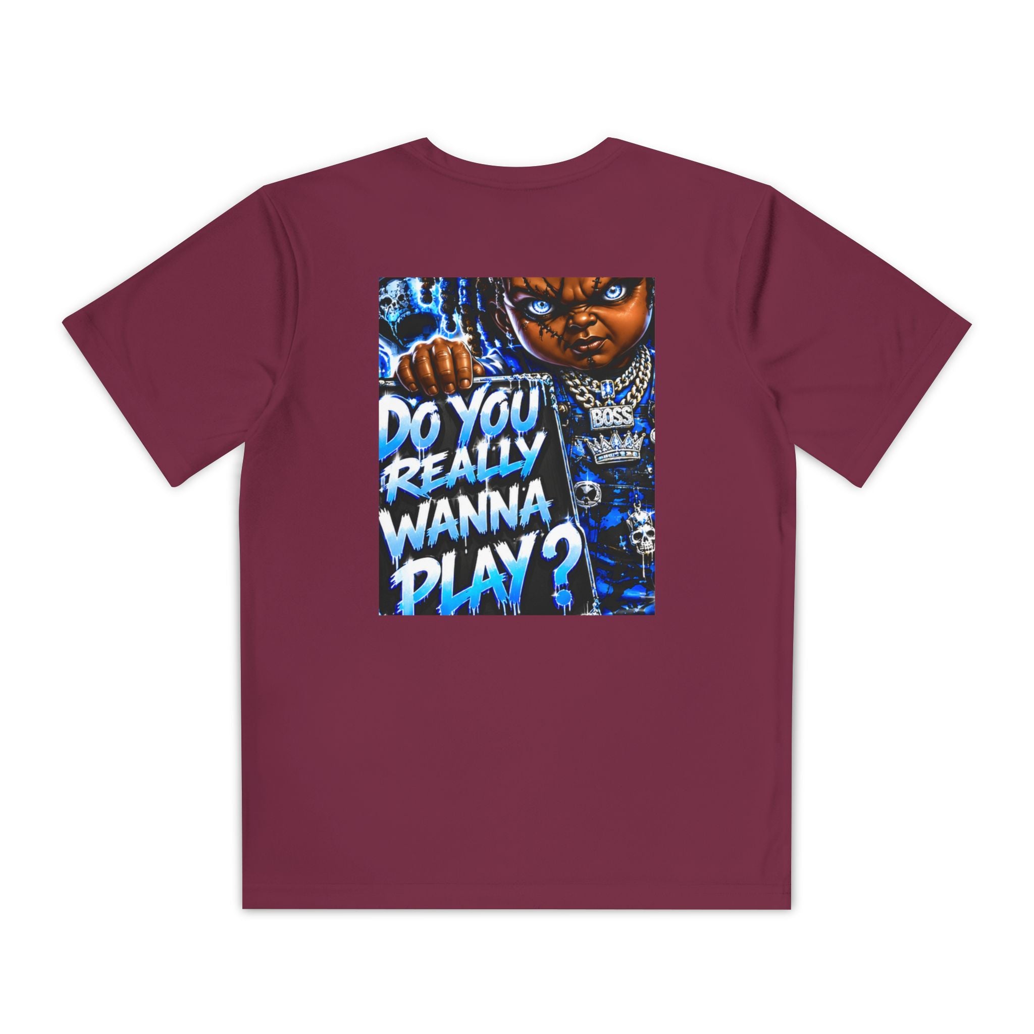 Youth Competitor Tee — 'Do You Really Wanna Play?' Graphic T-Shirt
