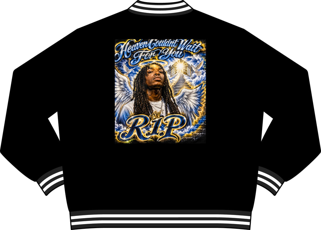 Memorial Bomber Jacket – "Heaven Couldn't Wait For You" R.I.P. Tribute