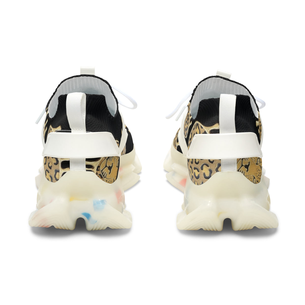 Women’s Leopard Print Mesh Sneakers