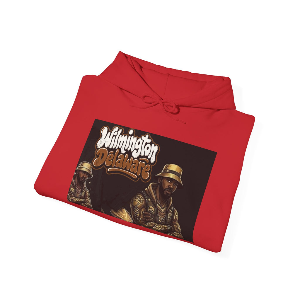Wilmington Outlaws Western Skull Graphic Hoodie