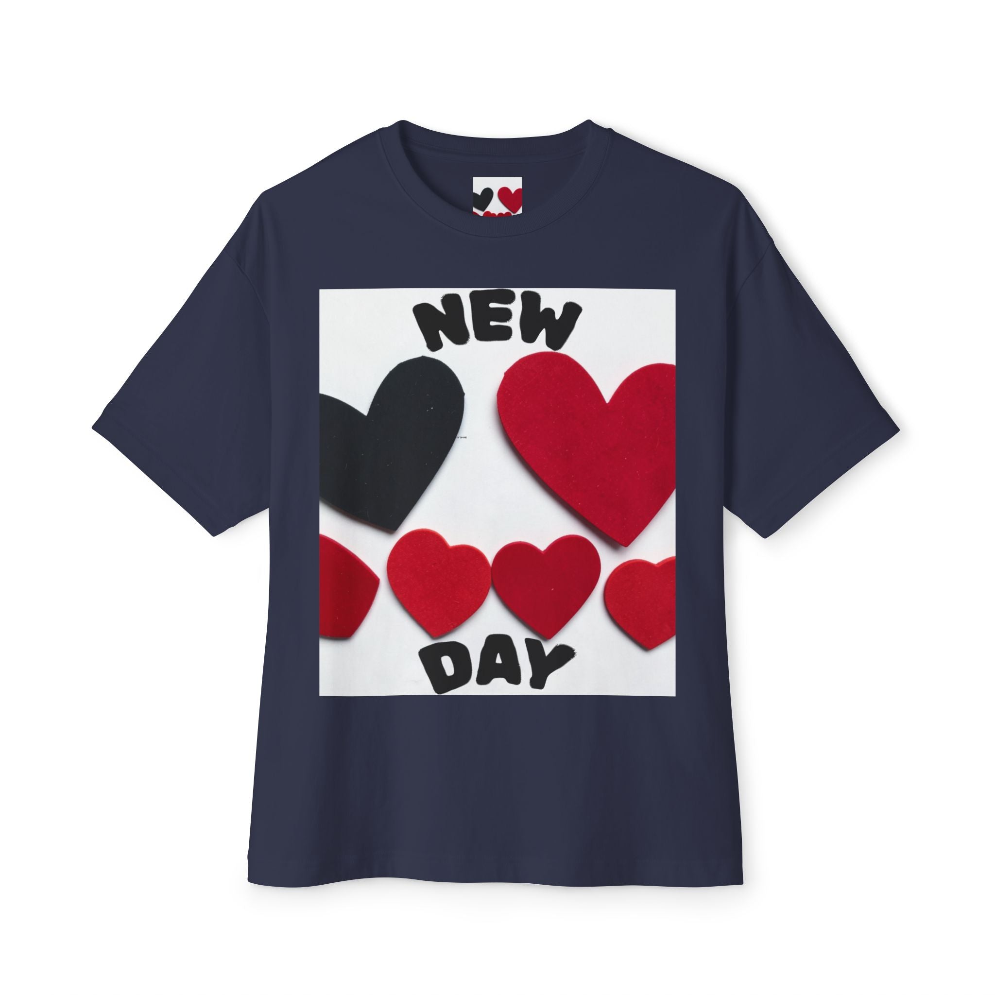New Me Day Heart Tee