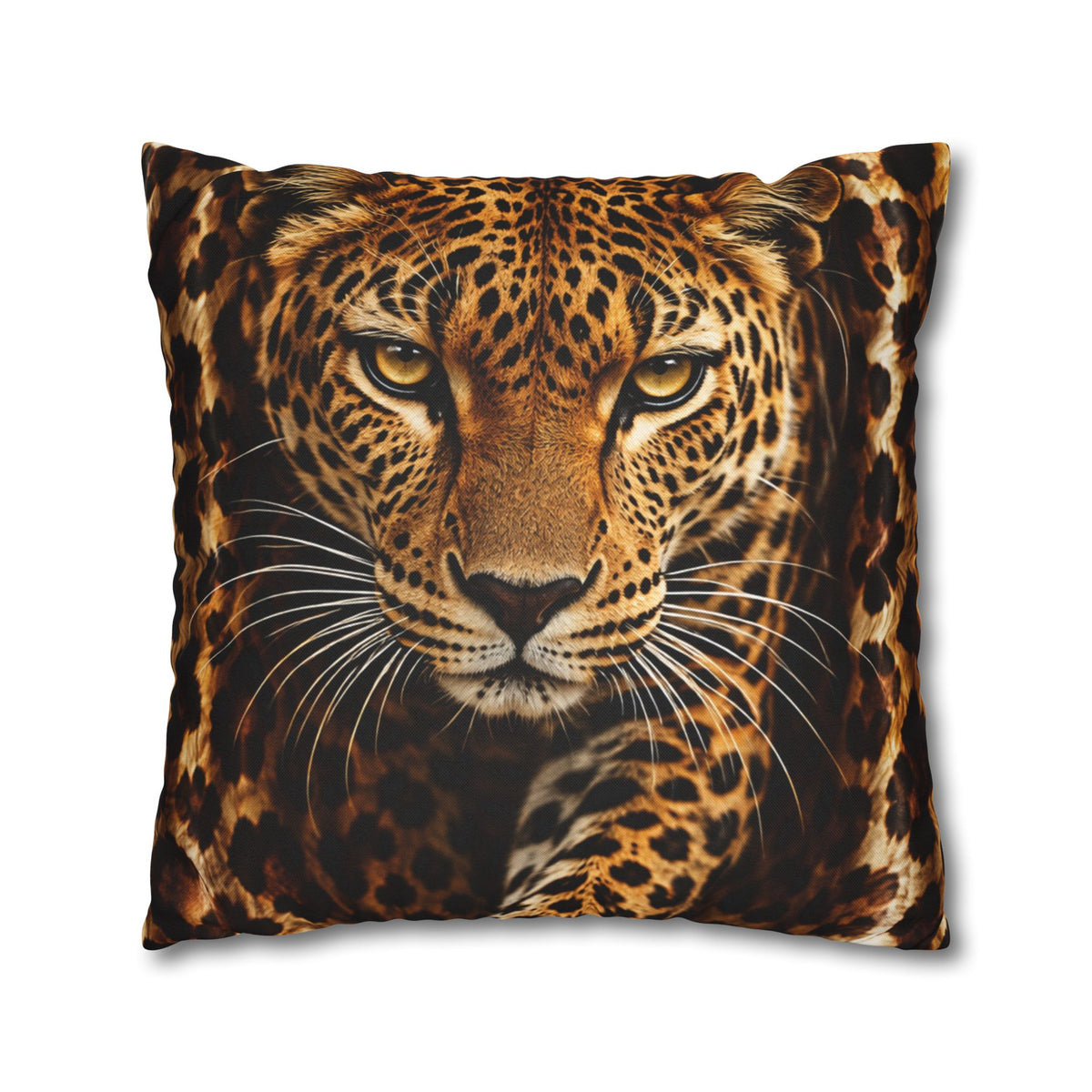 Leopard Animal Print Square Pillowcase