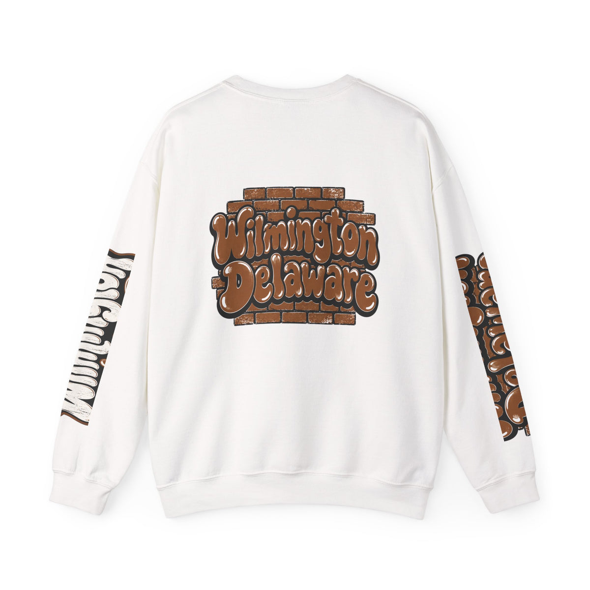 Wilmington Delaware Retro Graphic Sweatshirt