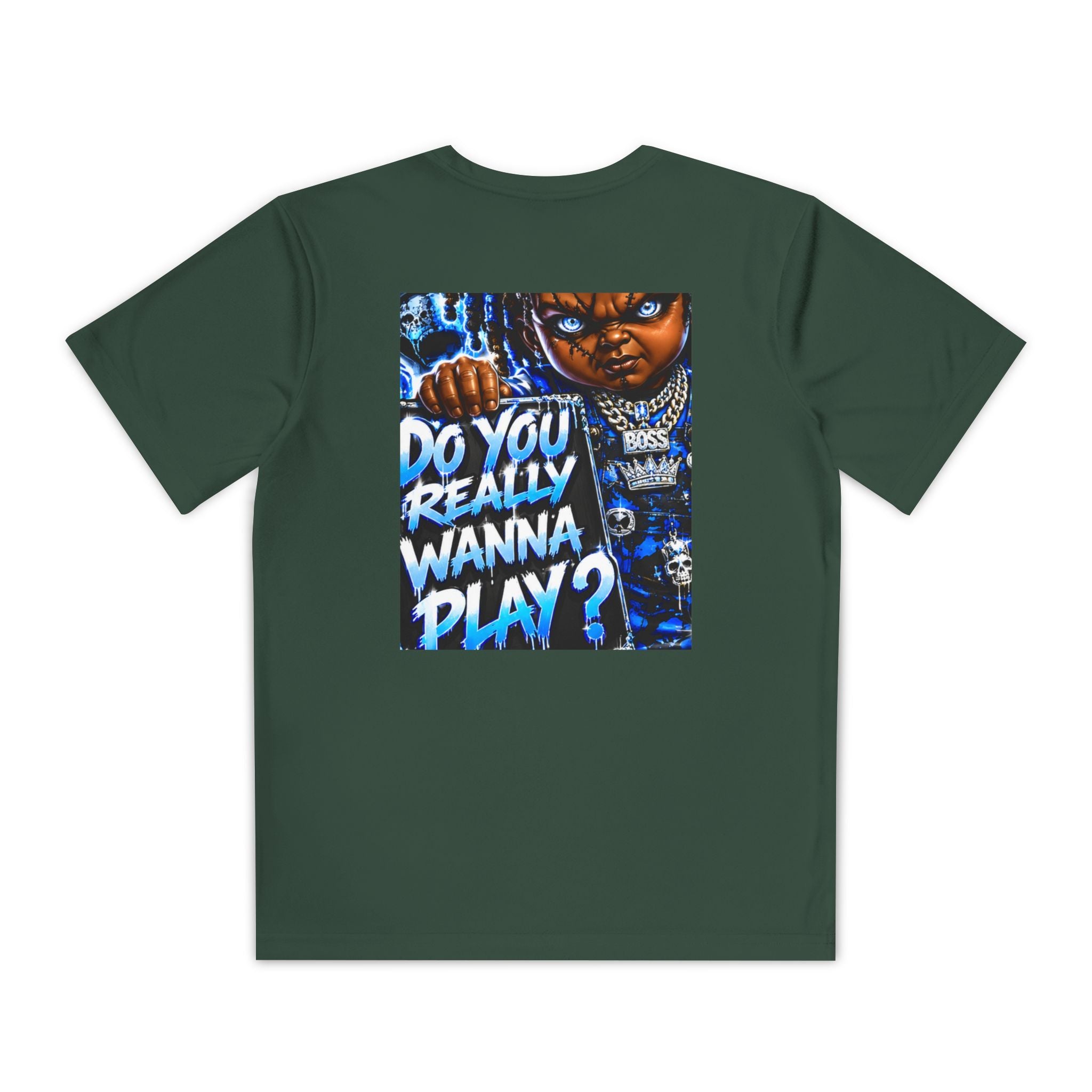 Youth Competitor Tee — 'Do You Really Wanna Play?' Graphic T-Shirt