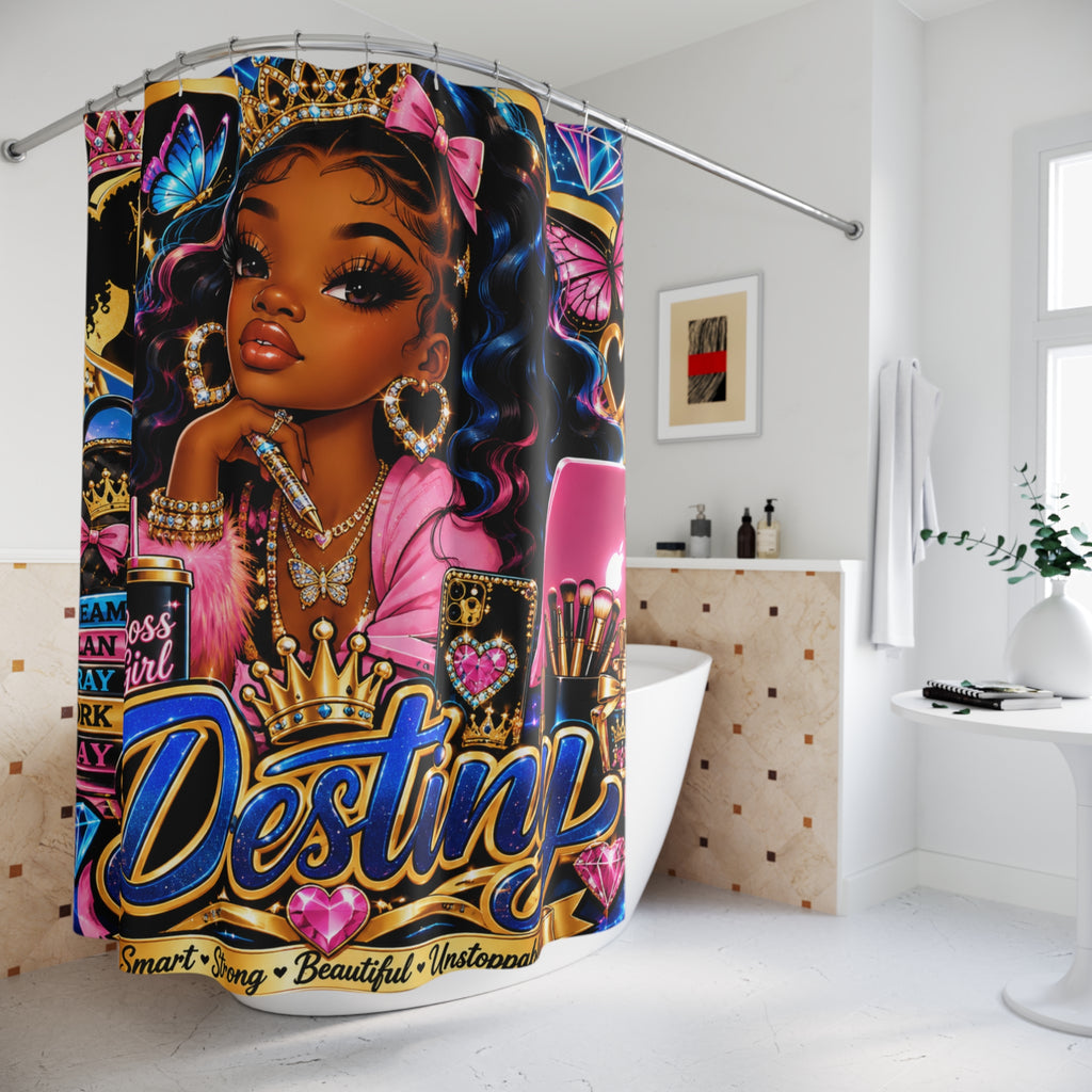 Destiny Queen Glam Shower Curtain