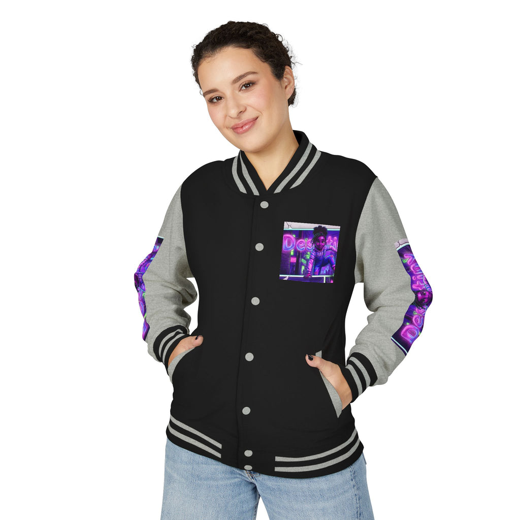 Retro Anime Letterman Jacket