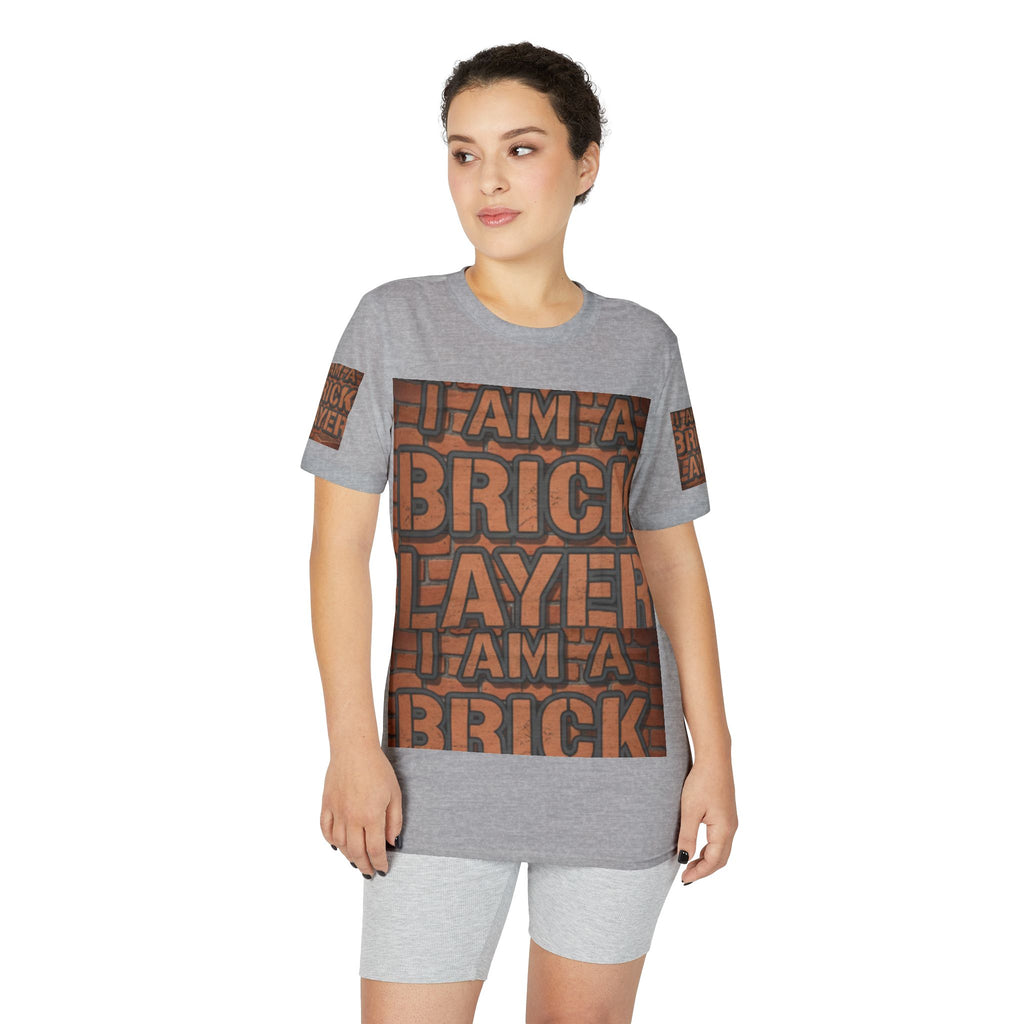 Bricklayer Graphic T-Shirt — "I Am a Bricklayer" Construction Worker Tee