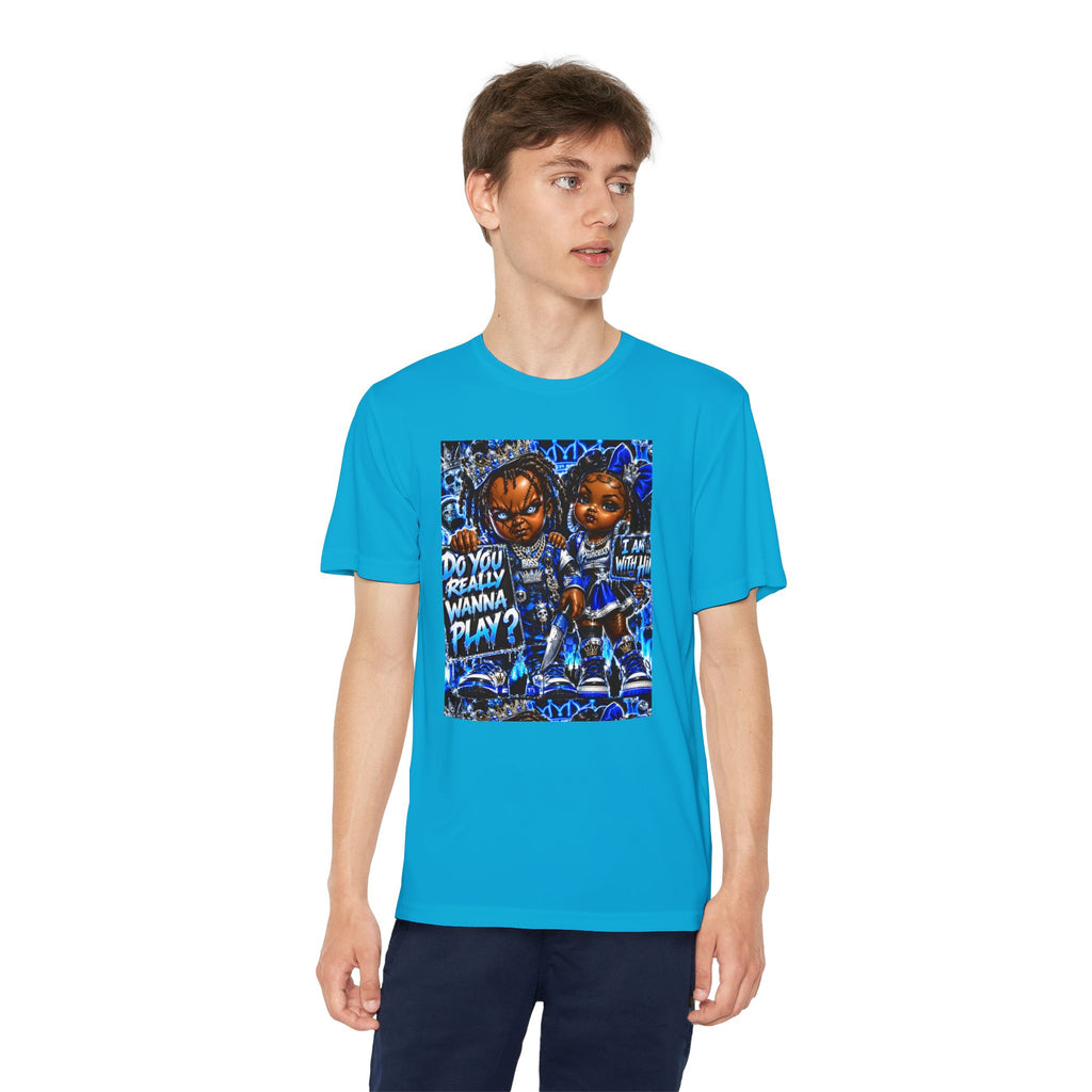 Youth Competitor Tee — 'Do You Really Wanna Play?' Graphic T-Shirt