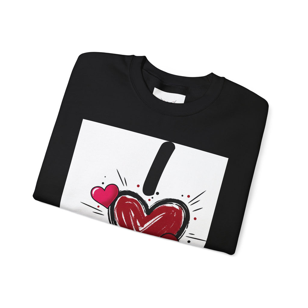 Love Me Heart Crewneck Sweatshirt