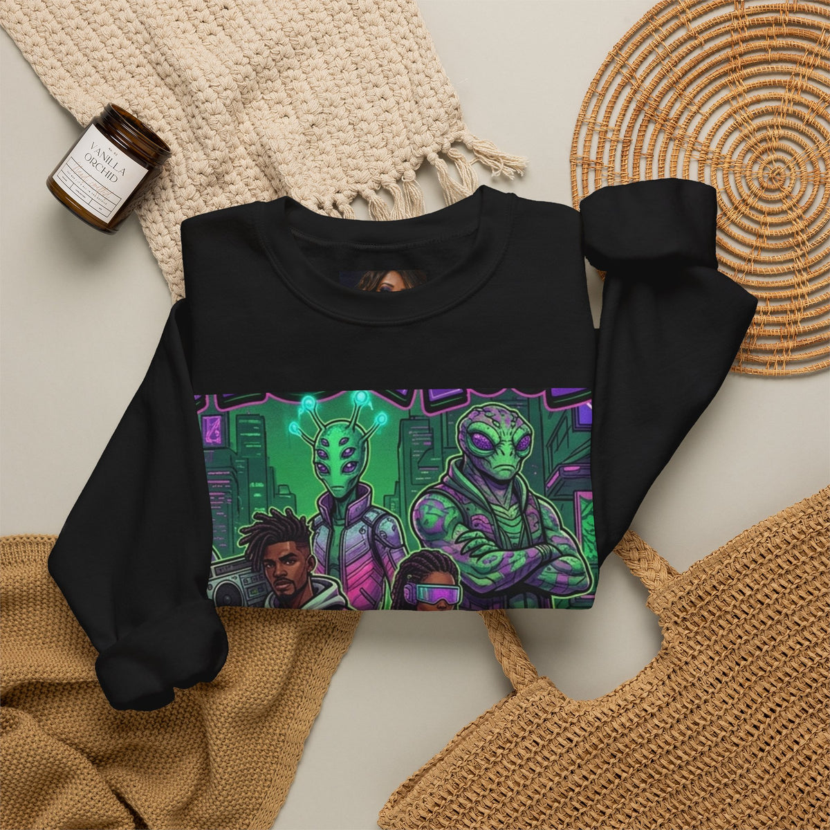 C H O O S Graphic Crewneck Sweatshirt