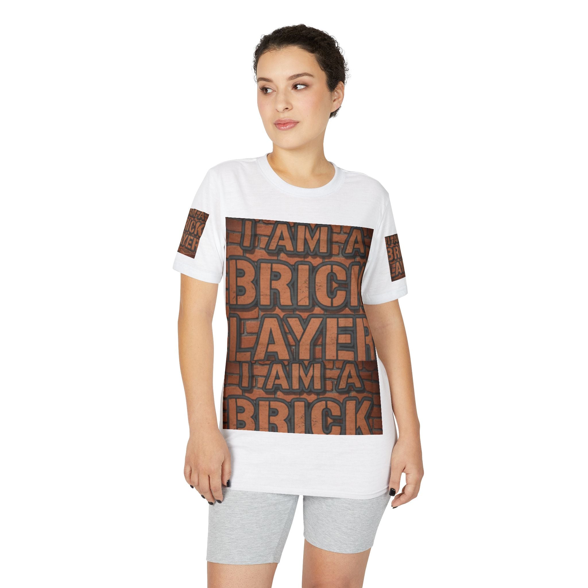 Bricklayer Graphic T-Shirt — "I Am a Bricklayer" Construction Worker Tee