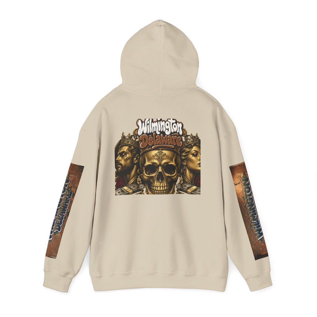 Wilmington Outlaws Western Skull Graphic Hoodie
