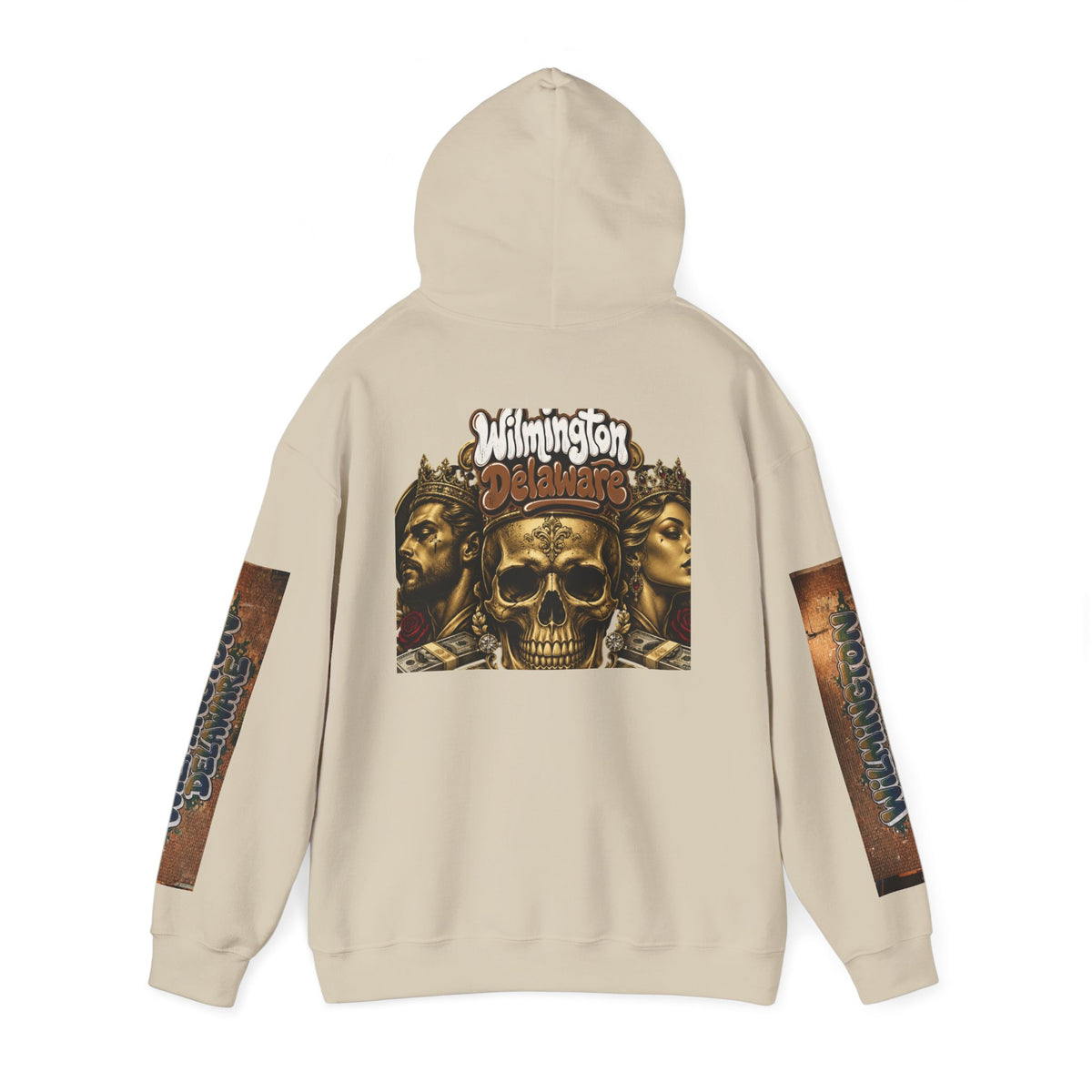 Wilmington Outlaws Western Skull Graphic Hoodie