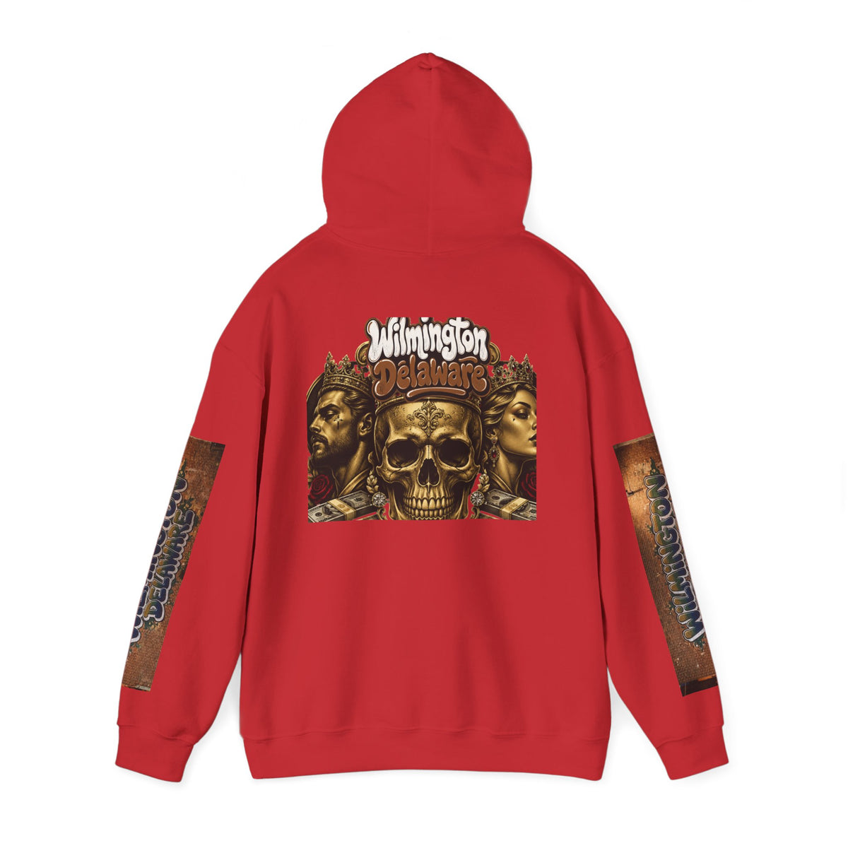 Wilmington Outlaws Western Skull Graphic Hoodie