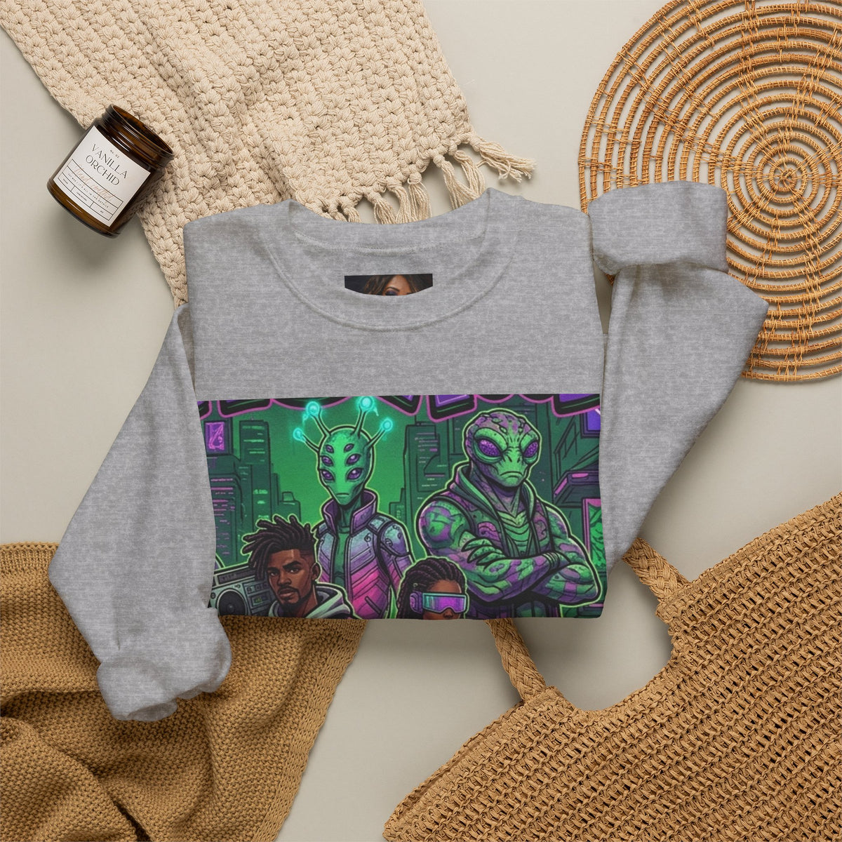 C H O O S Graphic Crewneck Sweatshirt