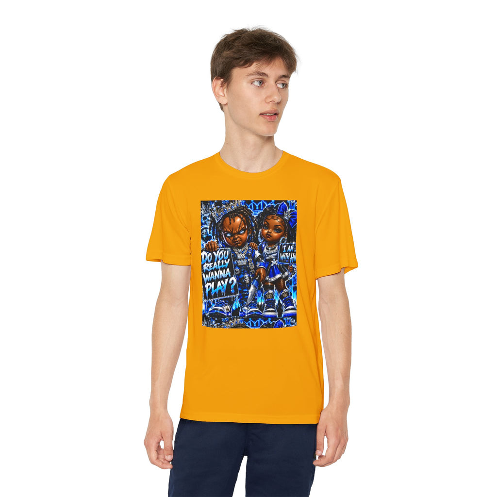 Youth Competitor Tee — 'Do You Really Wanna Play?' Graphic T-Shirt