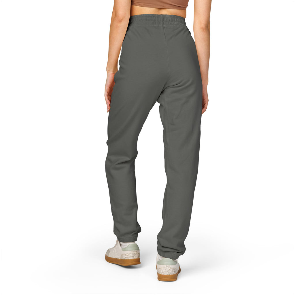Distressed Graphic Fleece Sweatpants