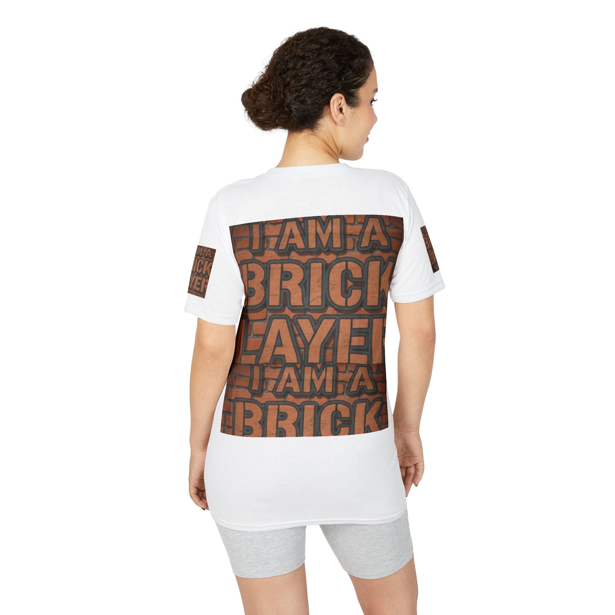 Bricklayer Graphic T-Shirt — "I Am a Bricklayer" Construction Worker Tee