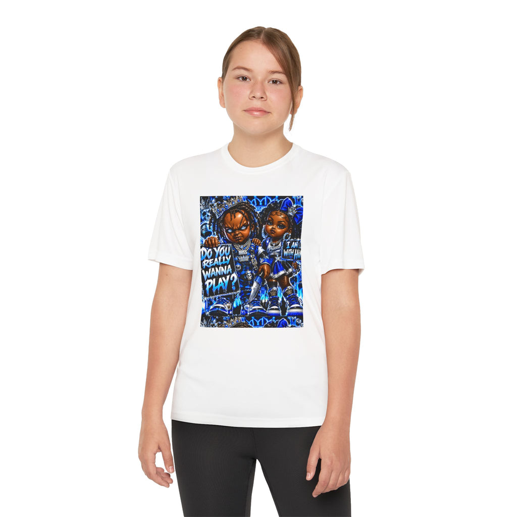 Youth Competitor Tee — 'Do You Really Wanna Play?' Graphic T-Shirt