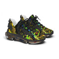Women’s Mesh Sneakers – Neon Skull Streetwear Shoes