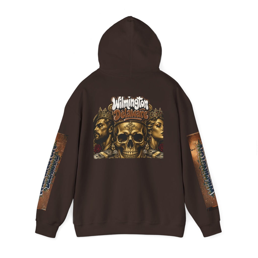Wilmington Outlaws Western Skull Graphic Hoodie