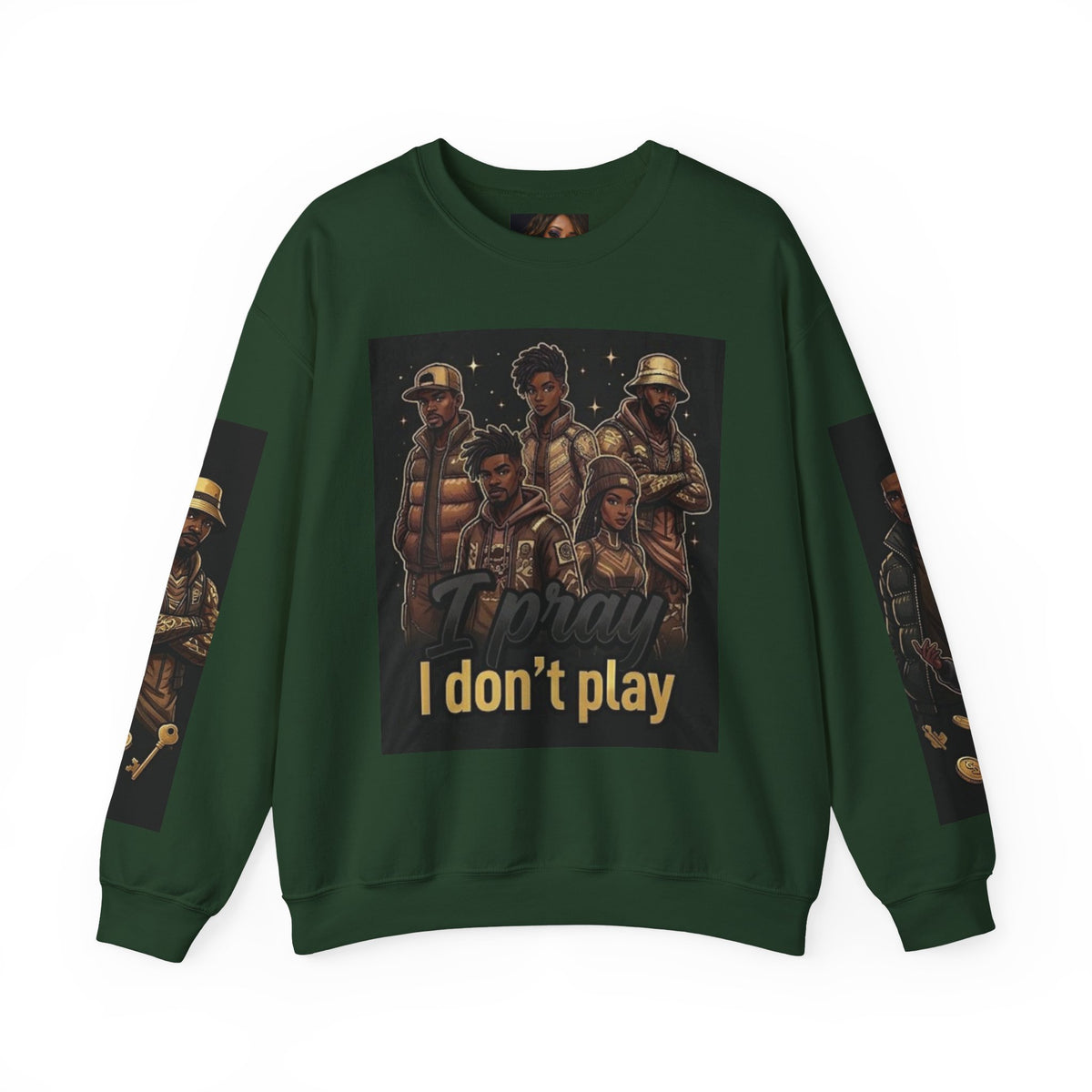 I Don’t Play Crewneck Sweatshirt – Streetwear Graphic Pullover