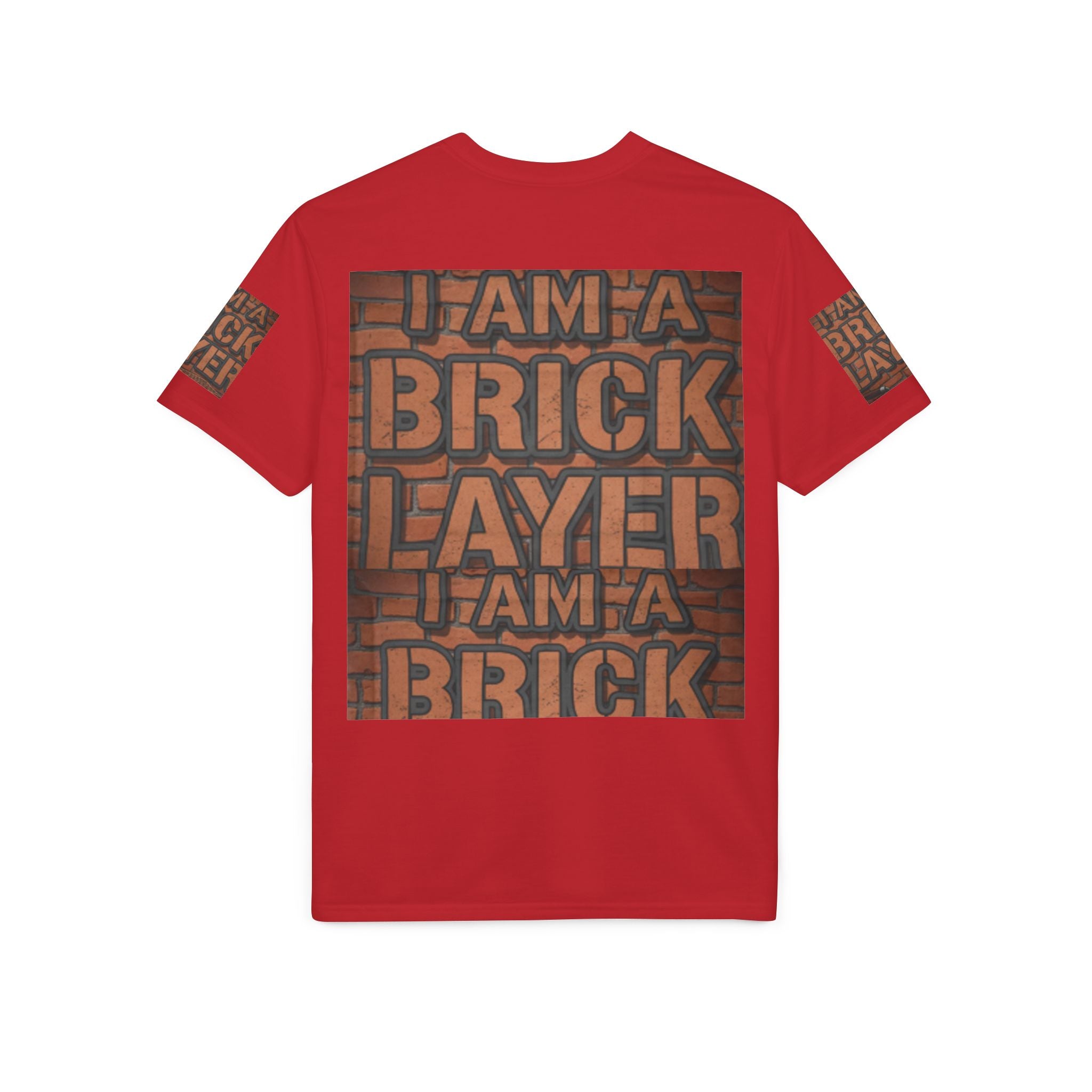 Bricklayer Graphic T-Shirt — "I Am a Bricklayer" Construction Worker Tee