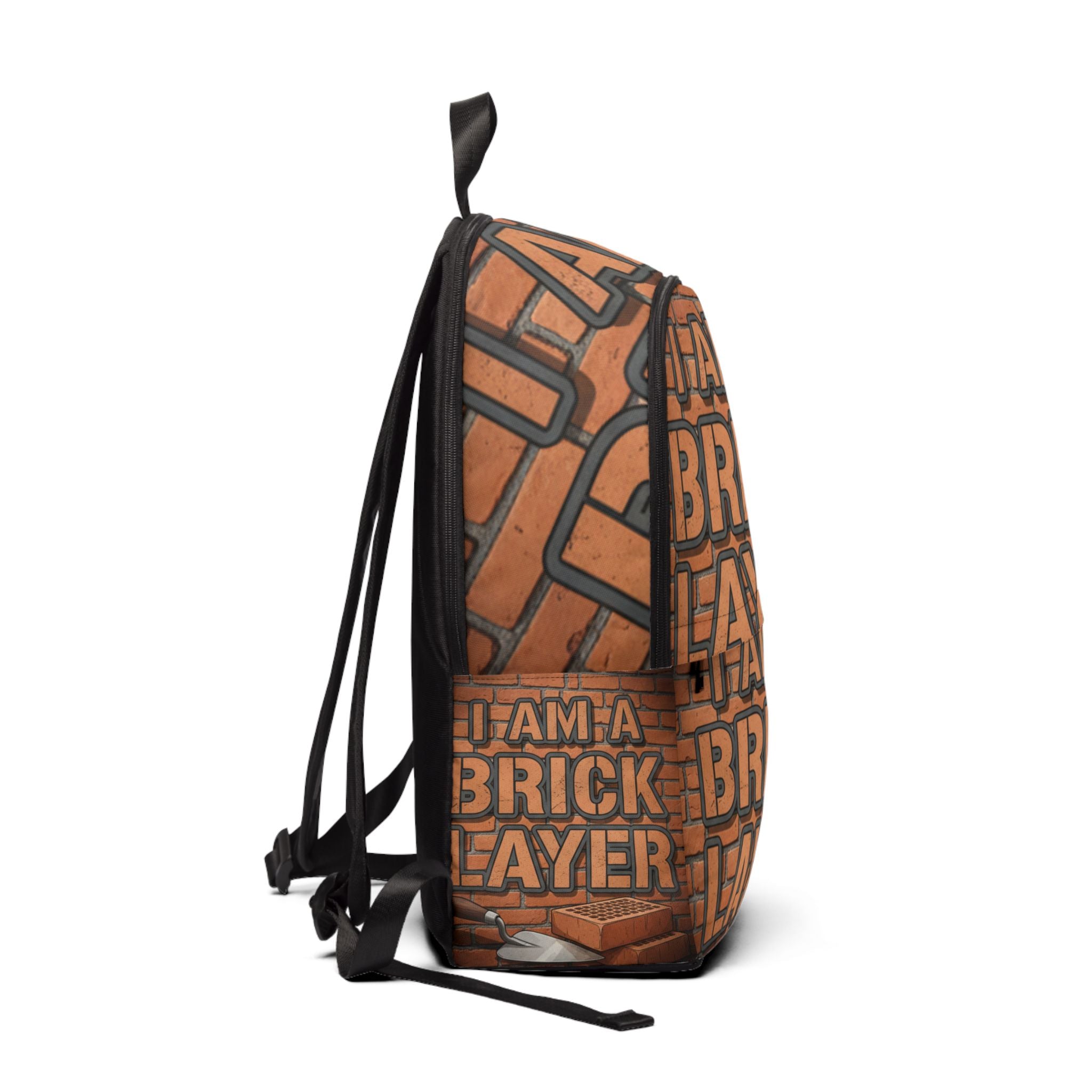 Bricklayer Backpack — "I Am a Bricklayer" Construction Worker Bag