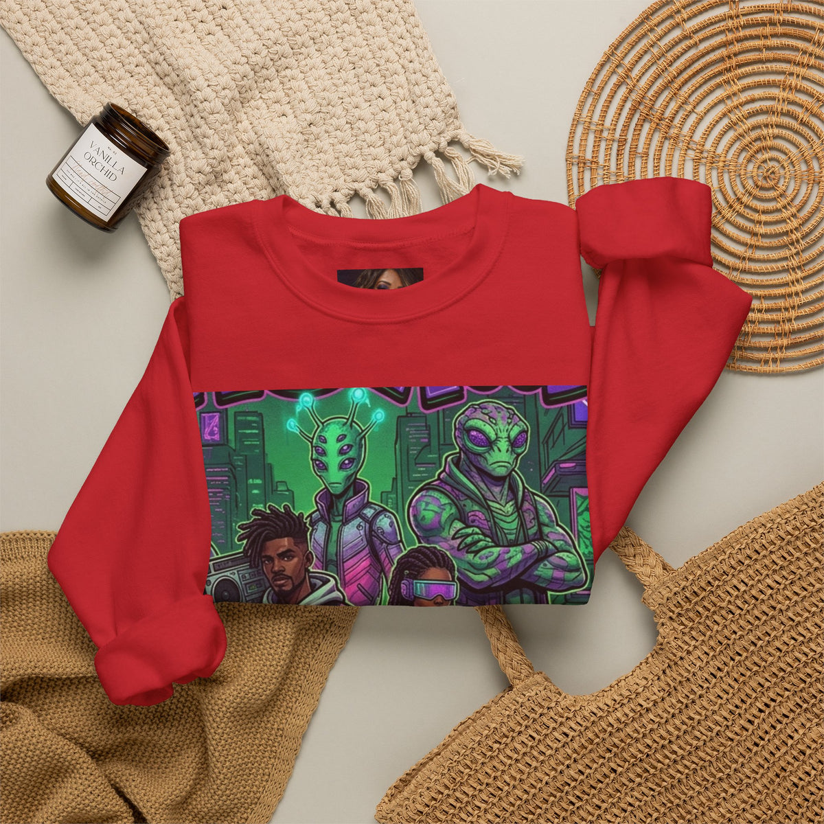 C H O O S Graphic Crewneck Sweatshirt