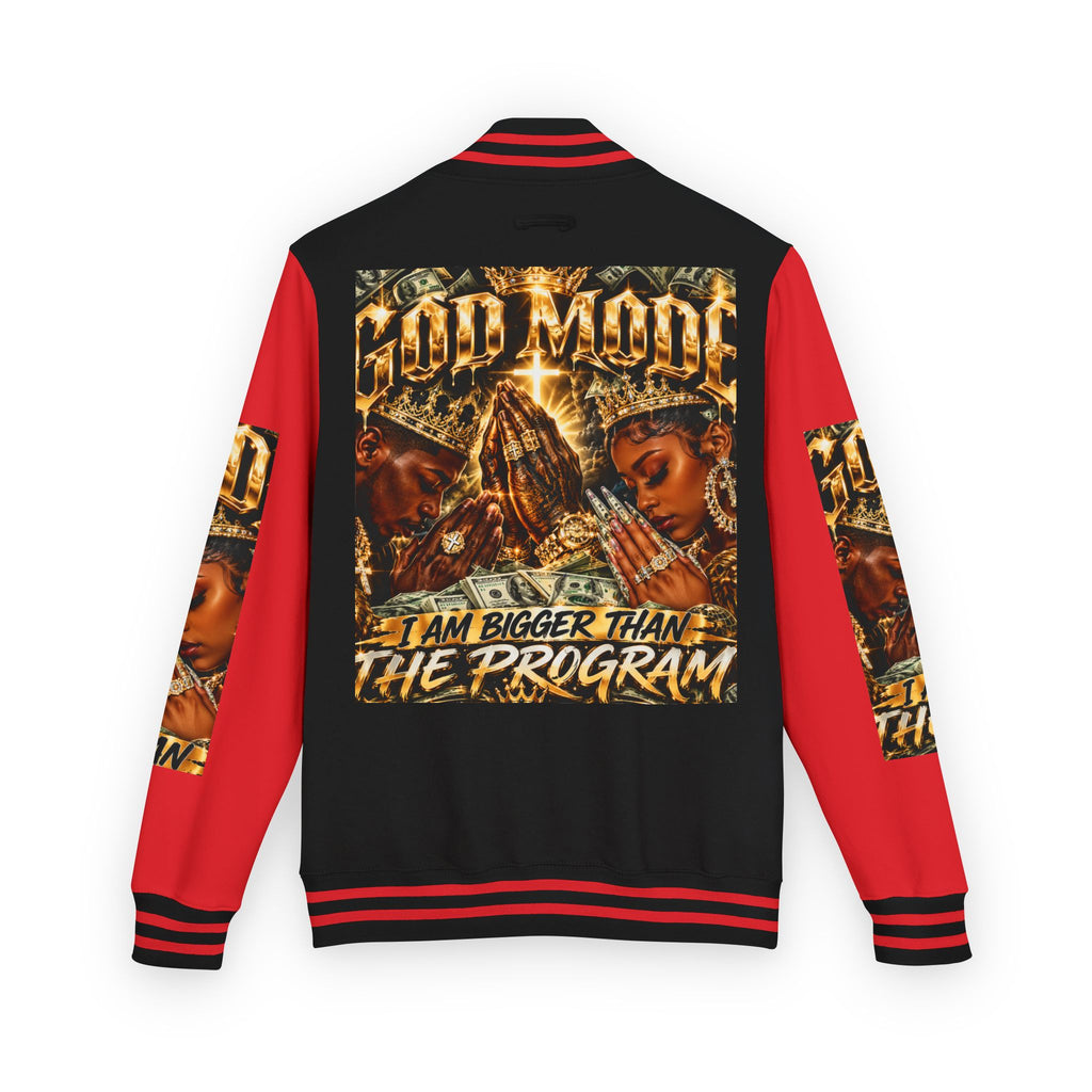 God Motive “I Am Bigger Than the Program” Letterman Jacket