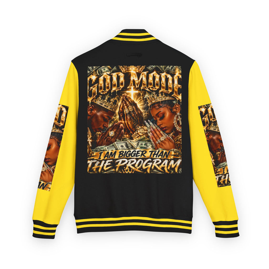 God Motive “I Am Bigger Than the Program” Letterman Jacket