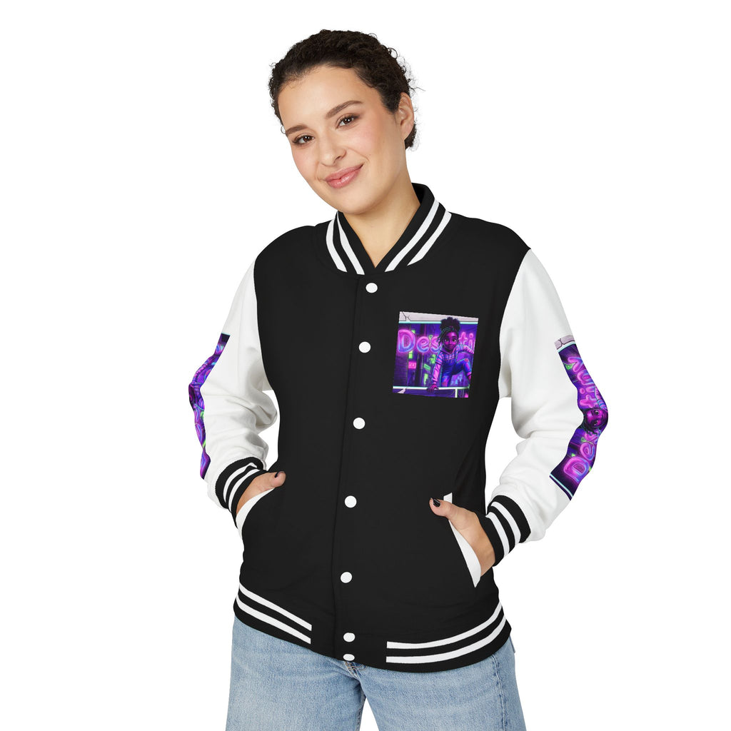 Retro Anime Letterman Jacket