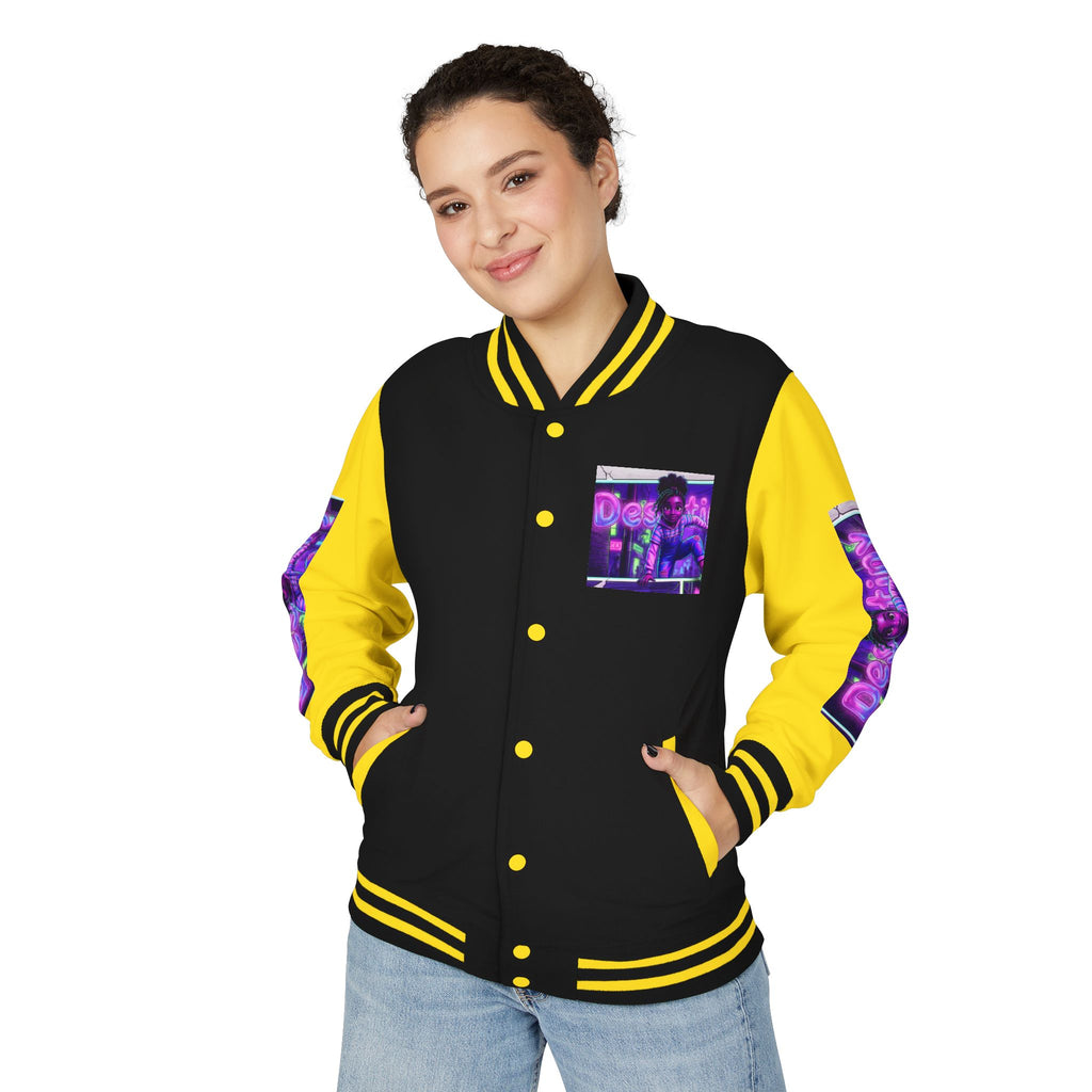 Retro Anime Letterman Jacket