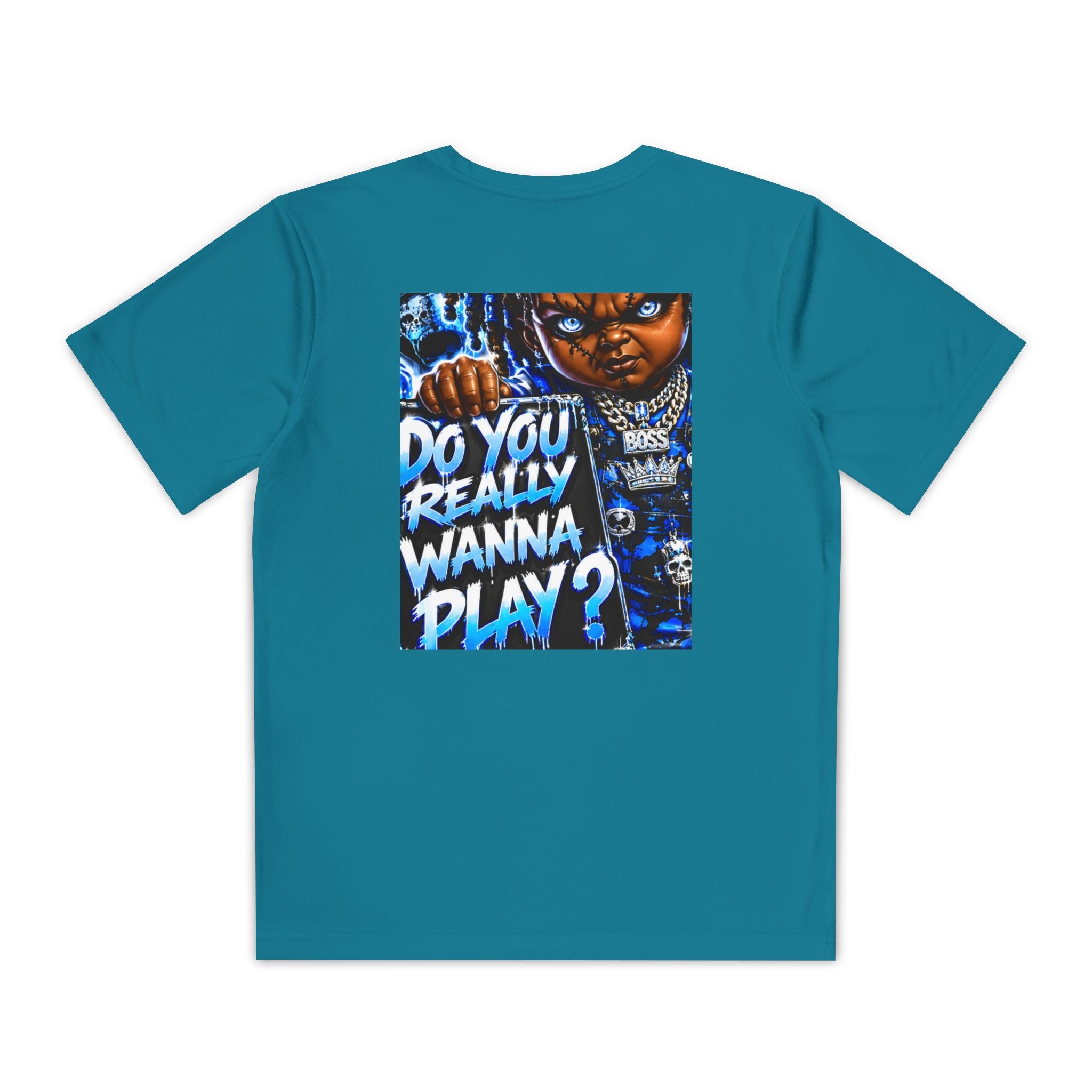 Youth Competitor Tee — 'Do You Really Wanna Play?' Graphic T-Shirt