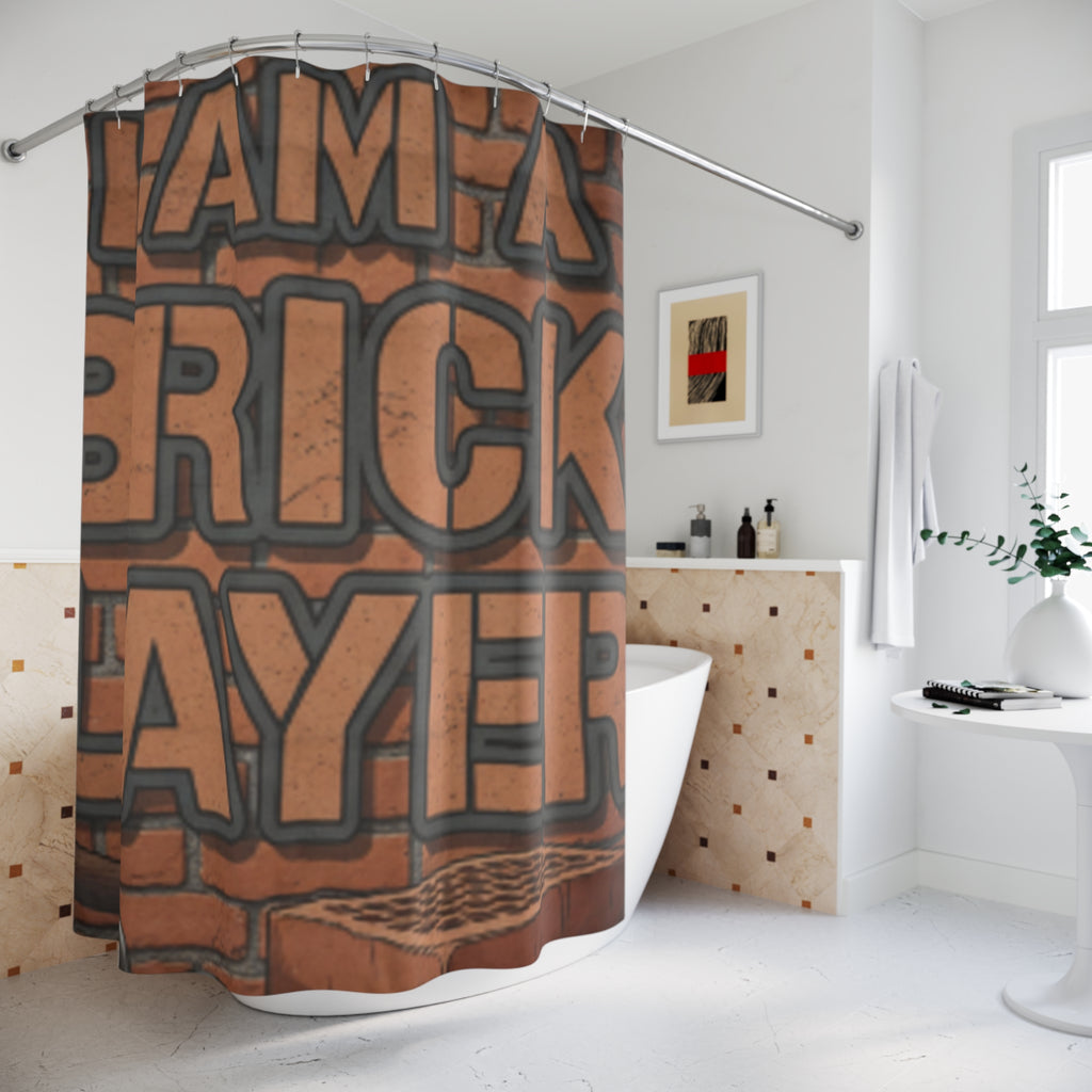 Jamaica Bricklayer Shower Curtain