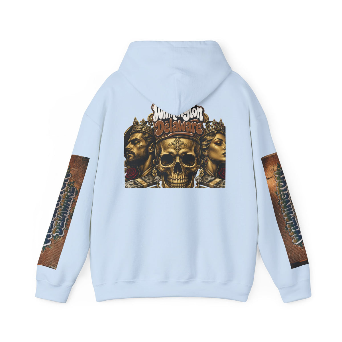 Wilmington Outlaws Western Skull Graphic Hoodie