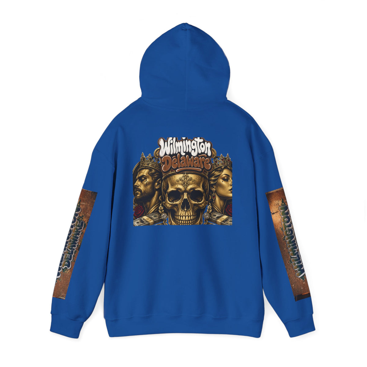 Wilmington Outlaws Western Skull Graphic Hoodie