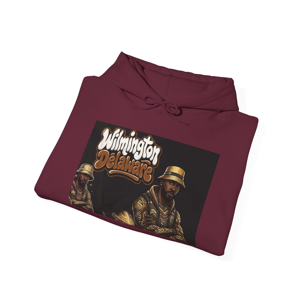 Wilmington Outlaws Western Skull Graphic Hoodie