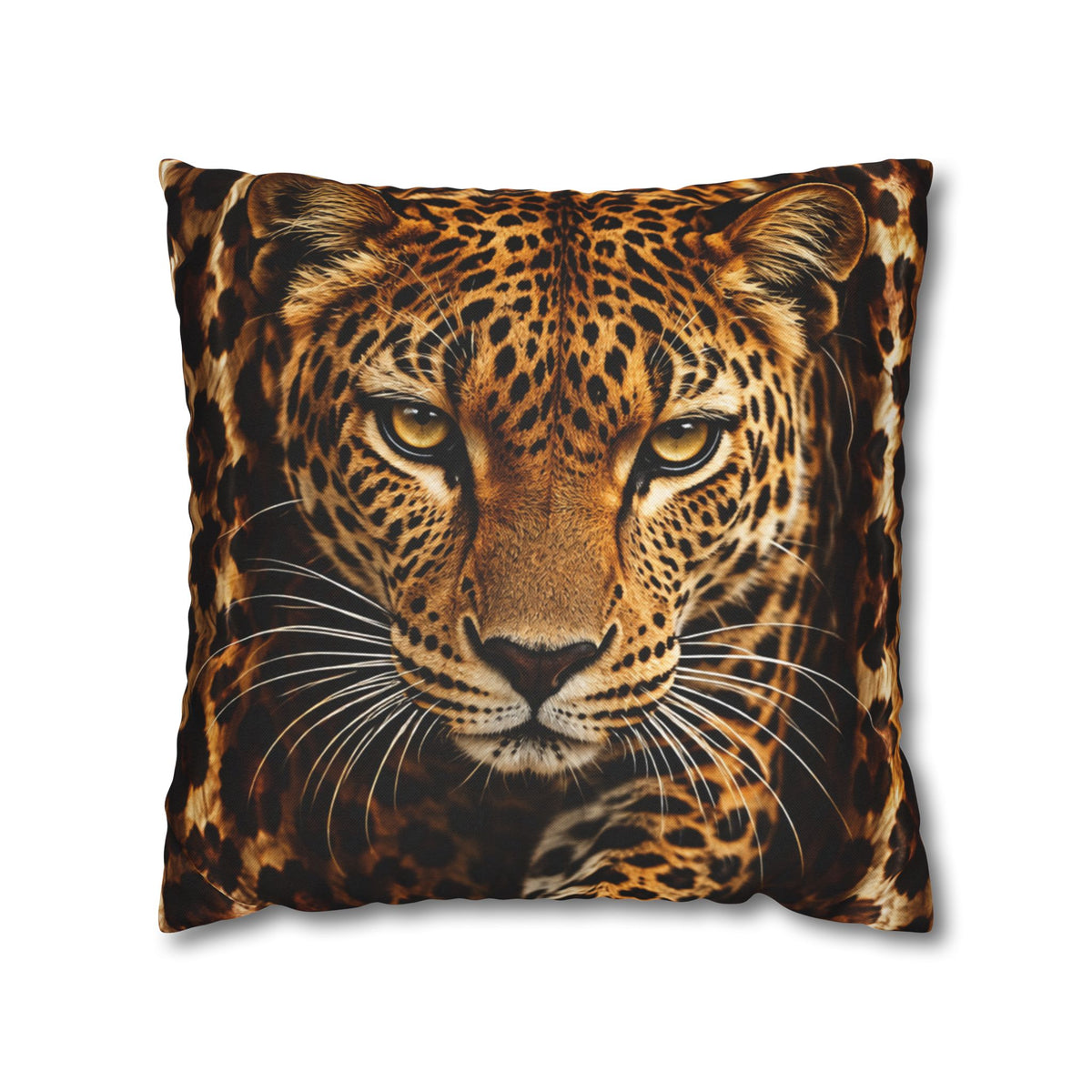Leopard Animal Print Square Pillowcase